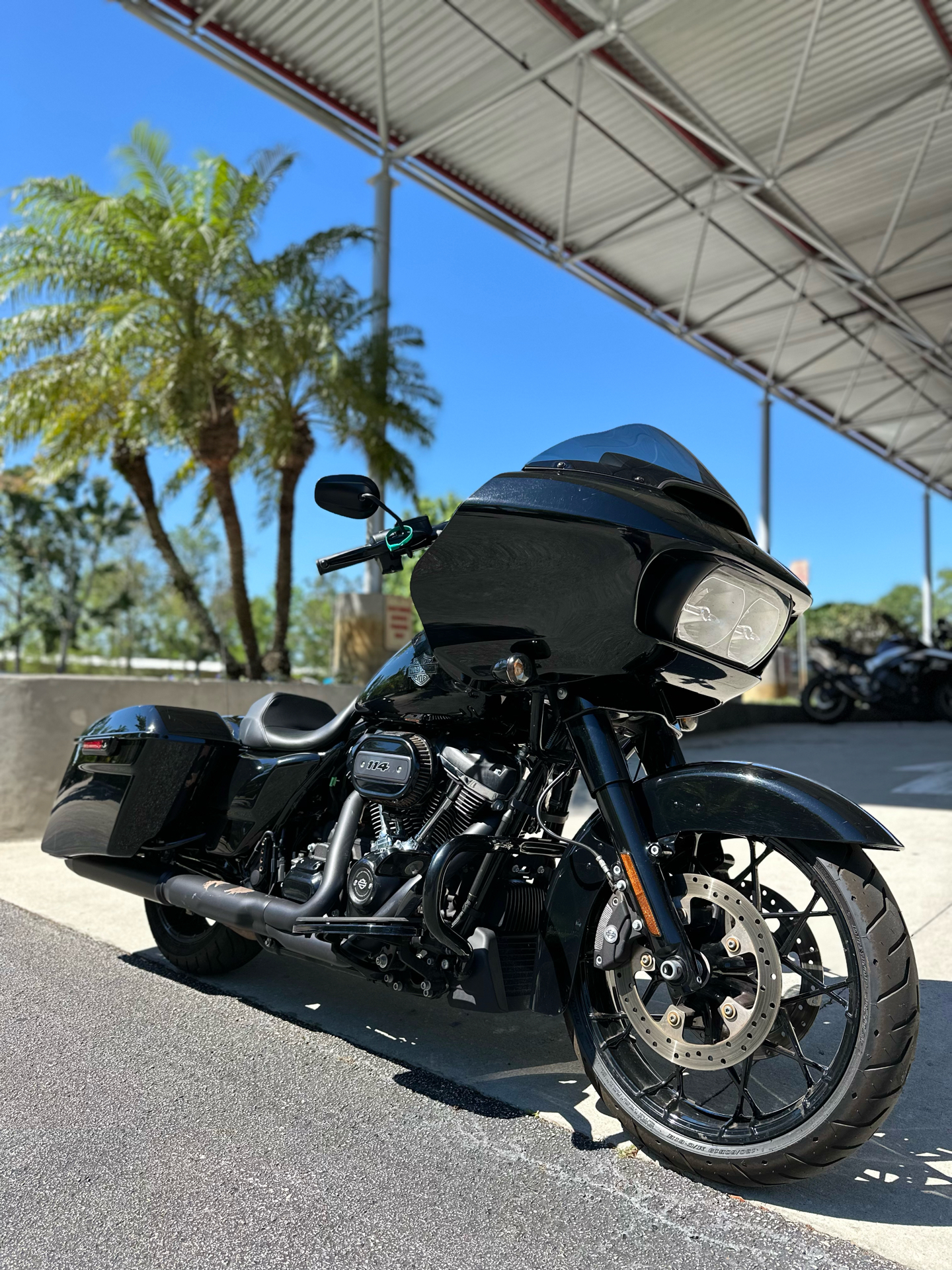 Used 2021 Harley Davidson Road Glide Special Motorcycle Specs Price Photos Sanford FL Dealer Vivid Black Black Pearl Option HD21T605295