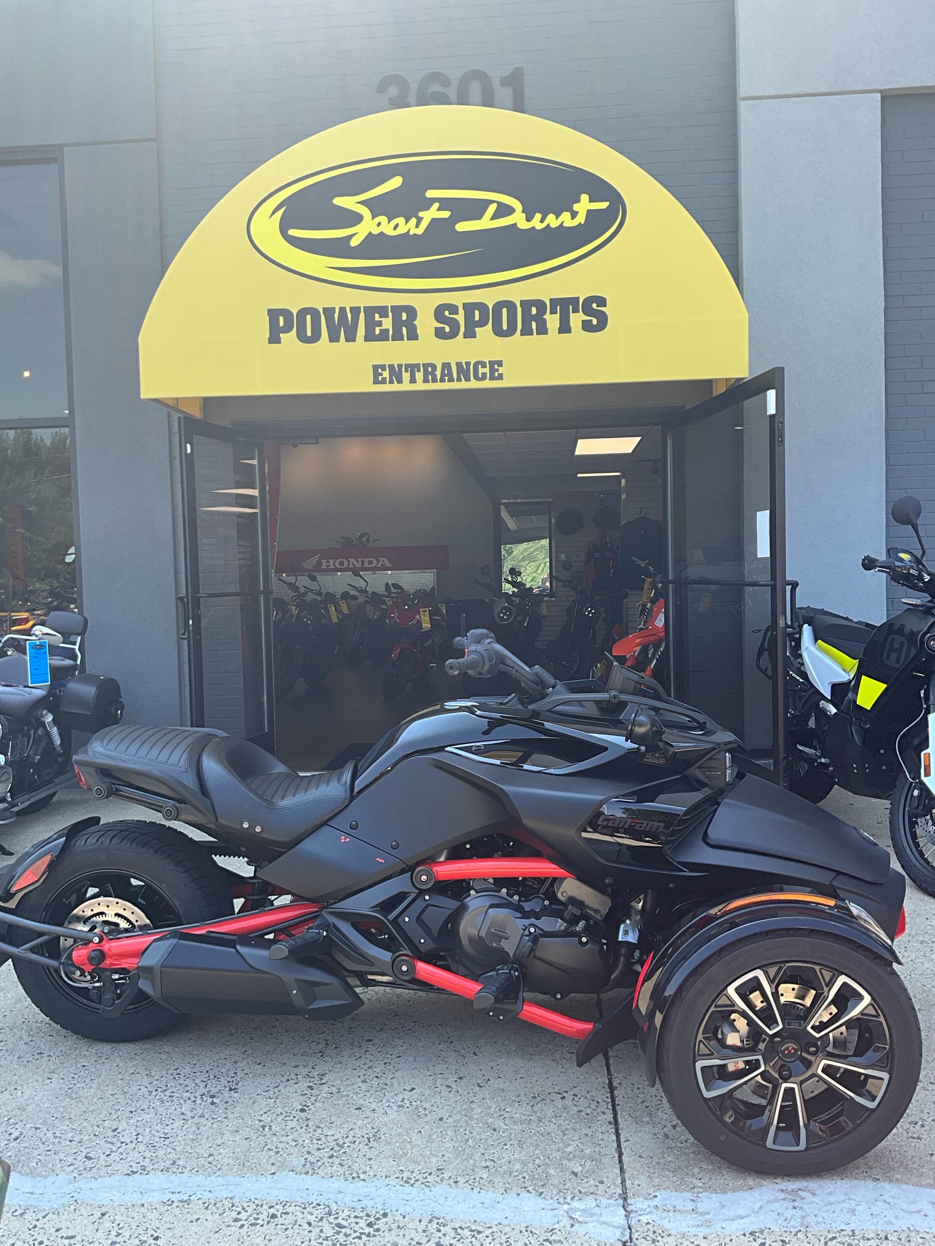 Off Road Wheel Motorcycle Can Am Spider X200 Trike, 3-Wheel