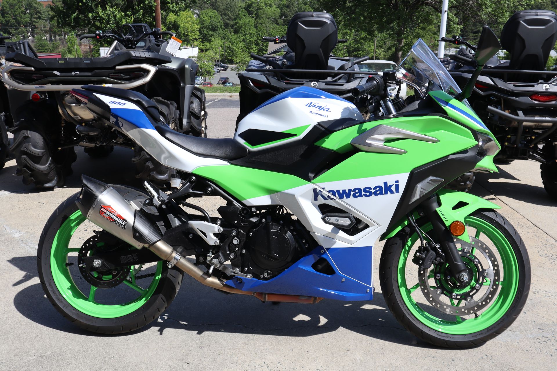 Used 2024 Kawasaki Ninja 500 SE 40th Anniversary Edition ABS