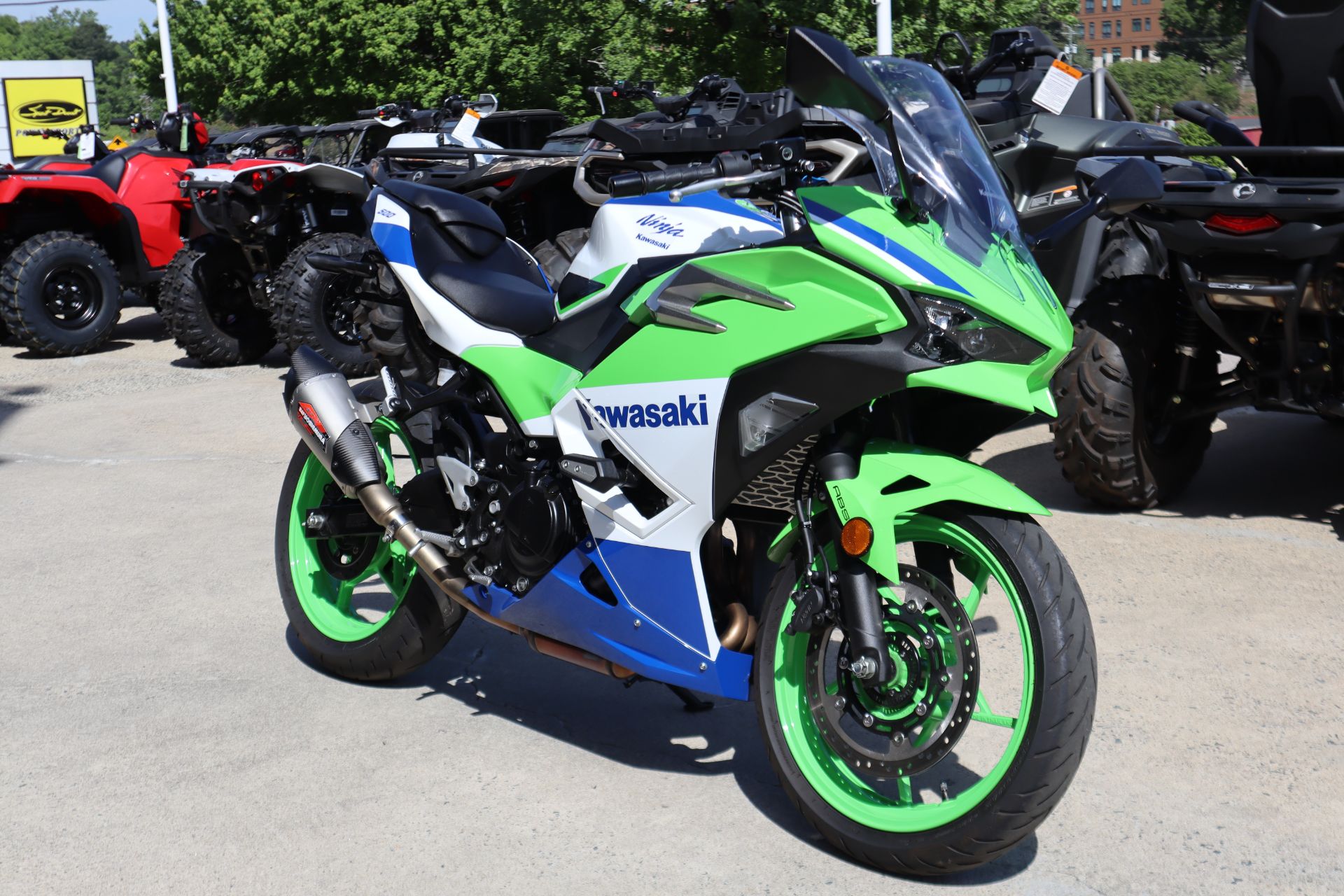 Used 2024 Kawasaki Ninja 500 SE 40th Anniversary Edition ABS