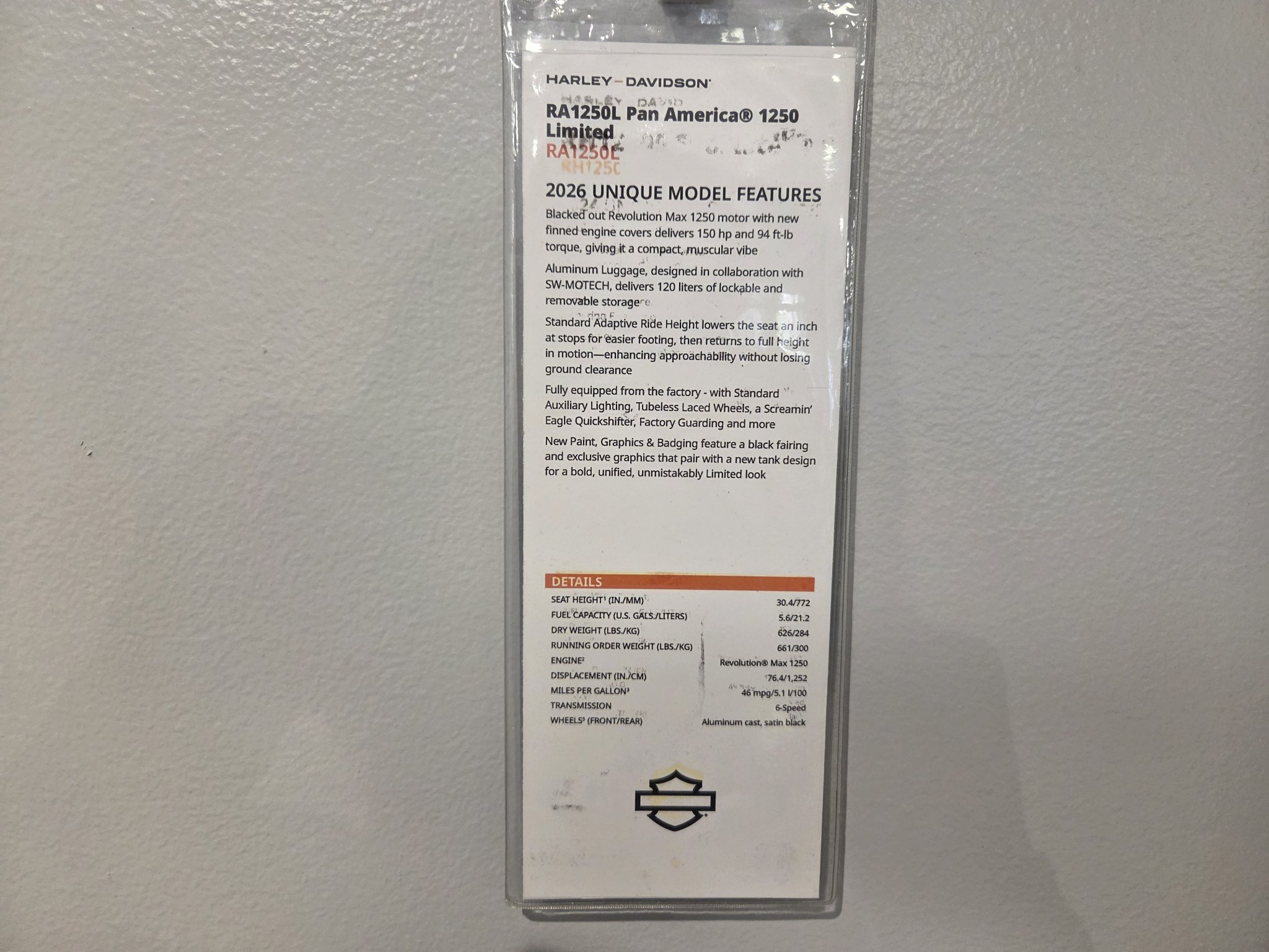 2026 Harley-Davidson Pan America® 1250 Limited 5