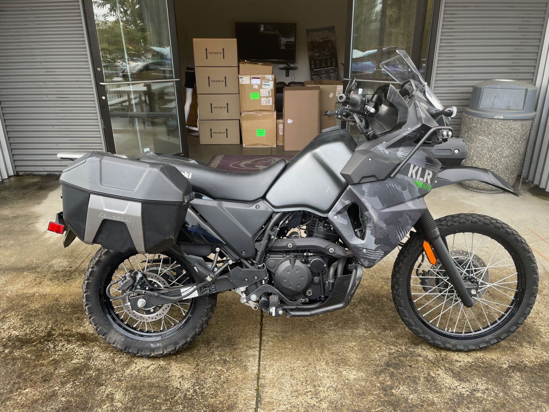 Used 2023 Kawasaki KLR 650 Adventure ABS Ride Motorsports is located in ...