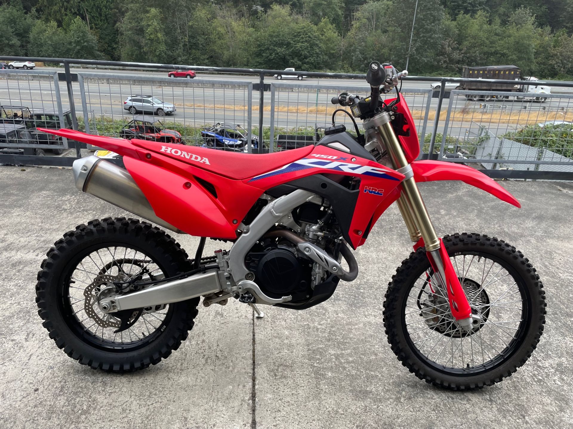 Used 2022 Honda CRF450X Ride Motorsports is located in Woodinville