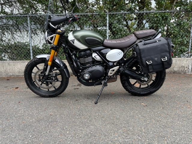 2025 Triumph Scrambler 400 X