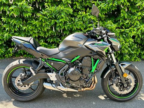 Used 2023 Kawasaki Z650 ABS Metallic Matte Graphenesteel