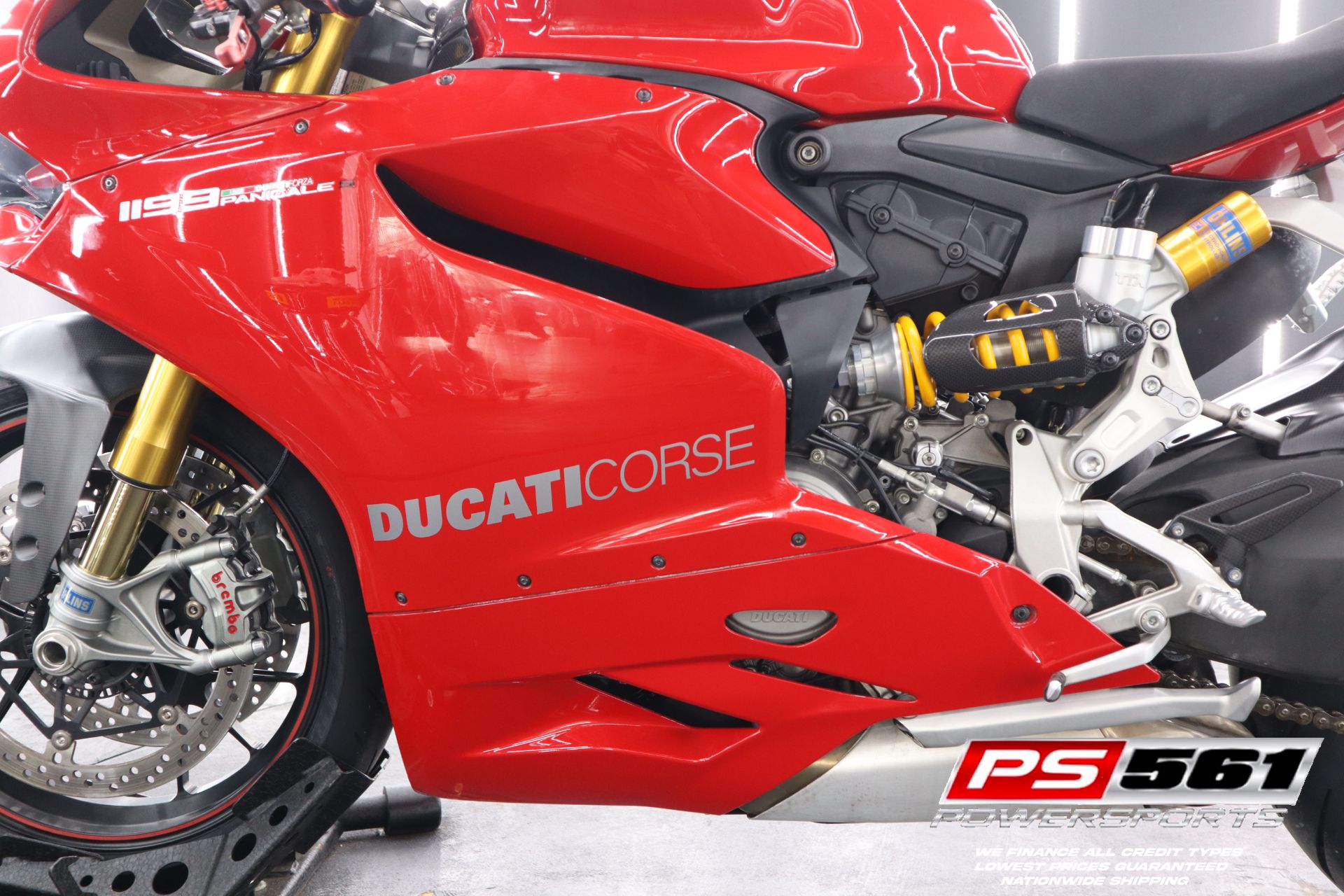 Used 2013 Ducati 1199 Panigale S Red Motorcycles in Lake Park FL