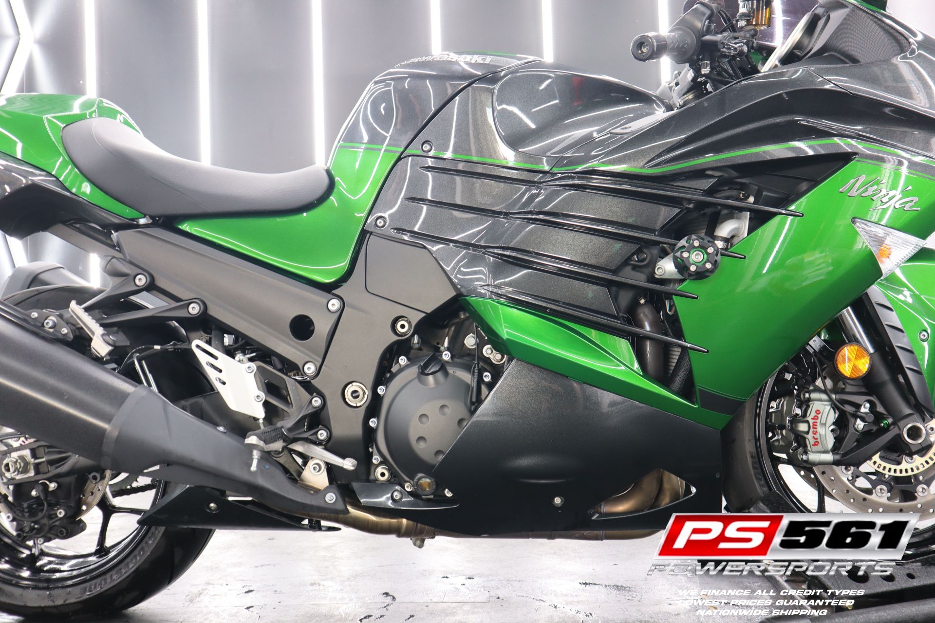 Used 2018 Kawasaki Ninja ZX-14R ABS SE Emerald Blazed Green