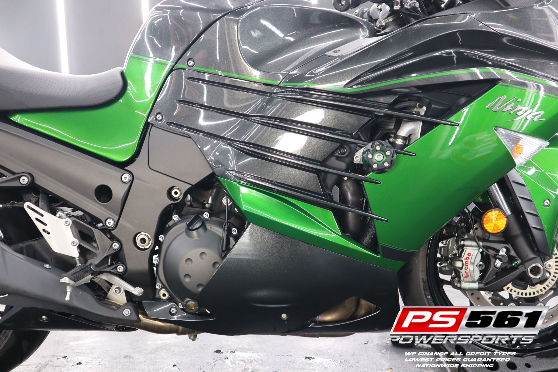 Used 2018 Kawasaki Ninja ZX-14R ABS SE Emerald Blazed Green