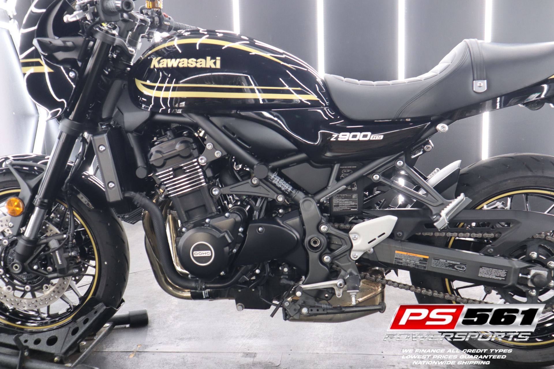 Used 2023 Kawasaki Z900RS Cafe Metallic Diablo Black
