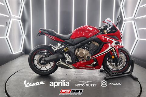 Used 2019 Honda CBR650R Grand Prix Red Stripe Motorcycles in