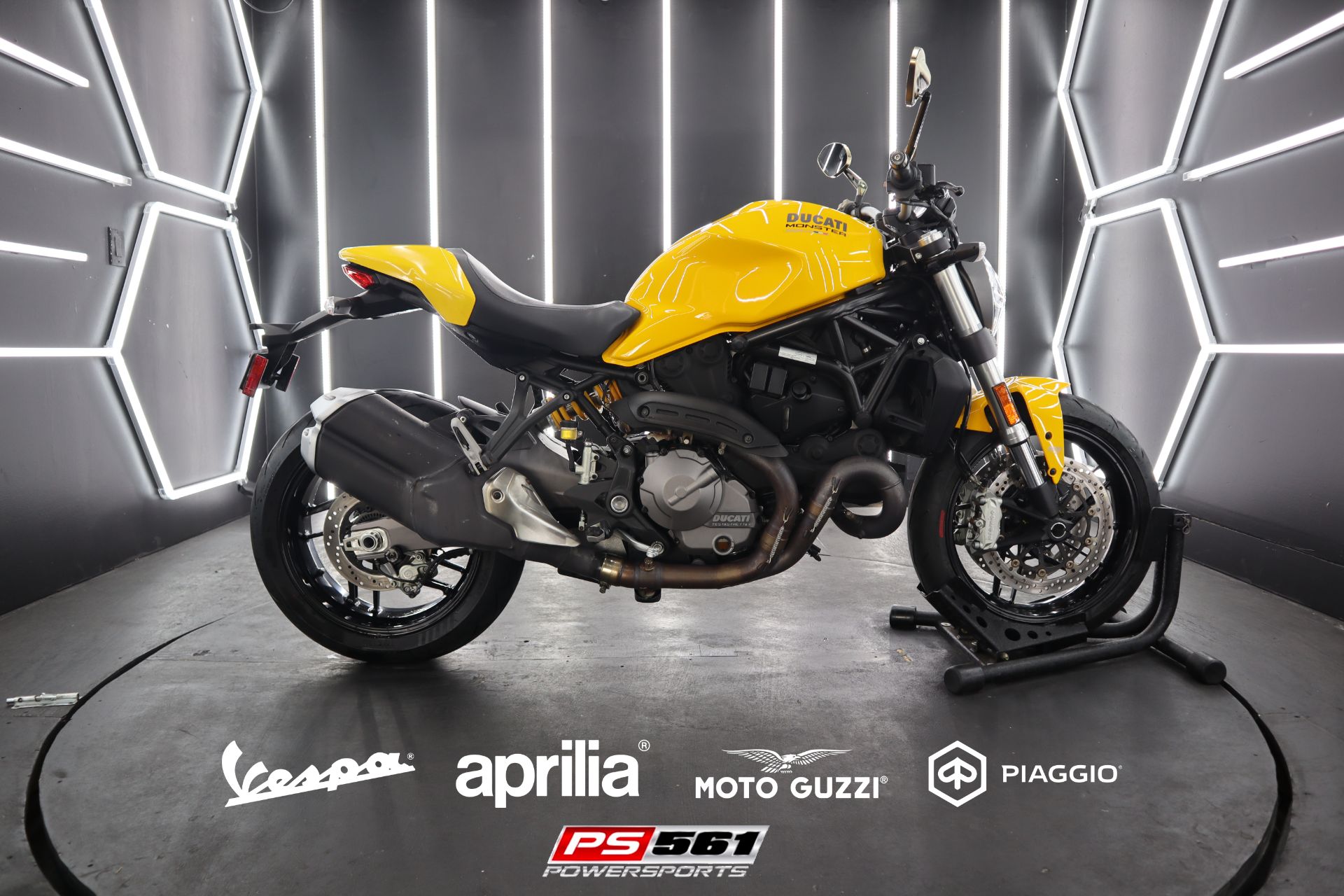 Used 2018 Ducati Monster 821 Ducati Yellow Motorcycles in Lake