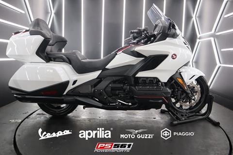 Used 2024 Honda Gold Wing Tour Pearl White Motorcycles in Lake