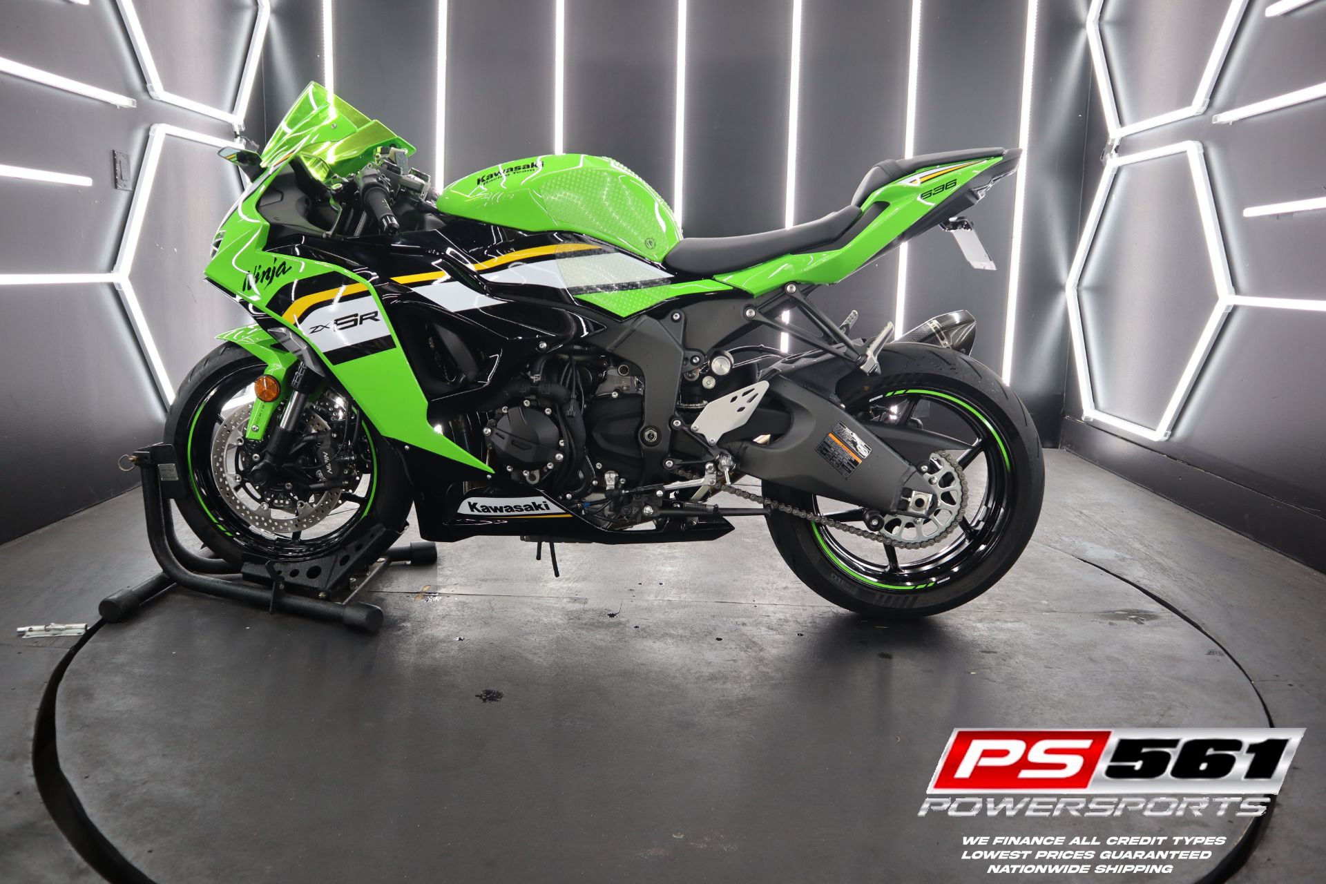 CNPOrangeBud 0.5ml最高品質 CRDP CRDH22 Used 2025 Kawasaki Ninja ZX-6R KRT Edition ABS Lime Green
