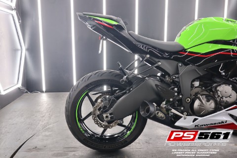 Used 2021 Kawasaki Ninja ZX-6R ABS KRT Edition Lime Green / Ebony