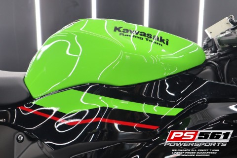 Used 2021 Kawasaki Ninja ZX-6R ABS KRT Edition Lime Green / Ebony
