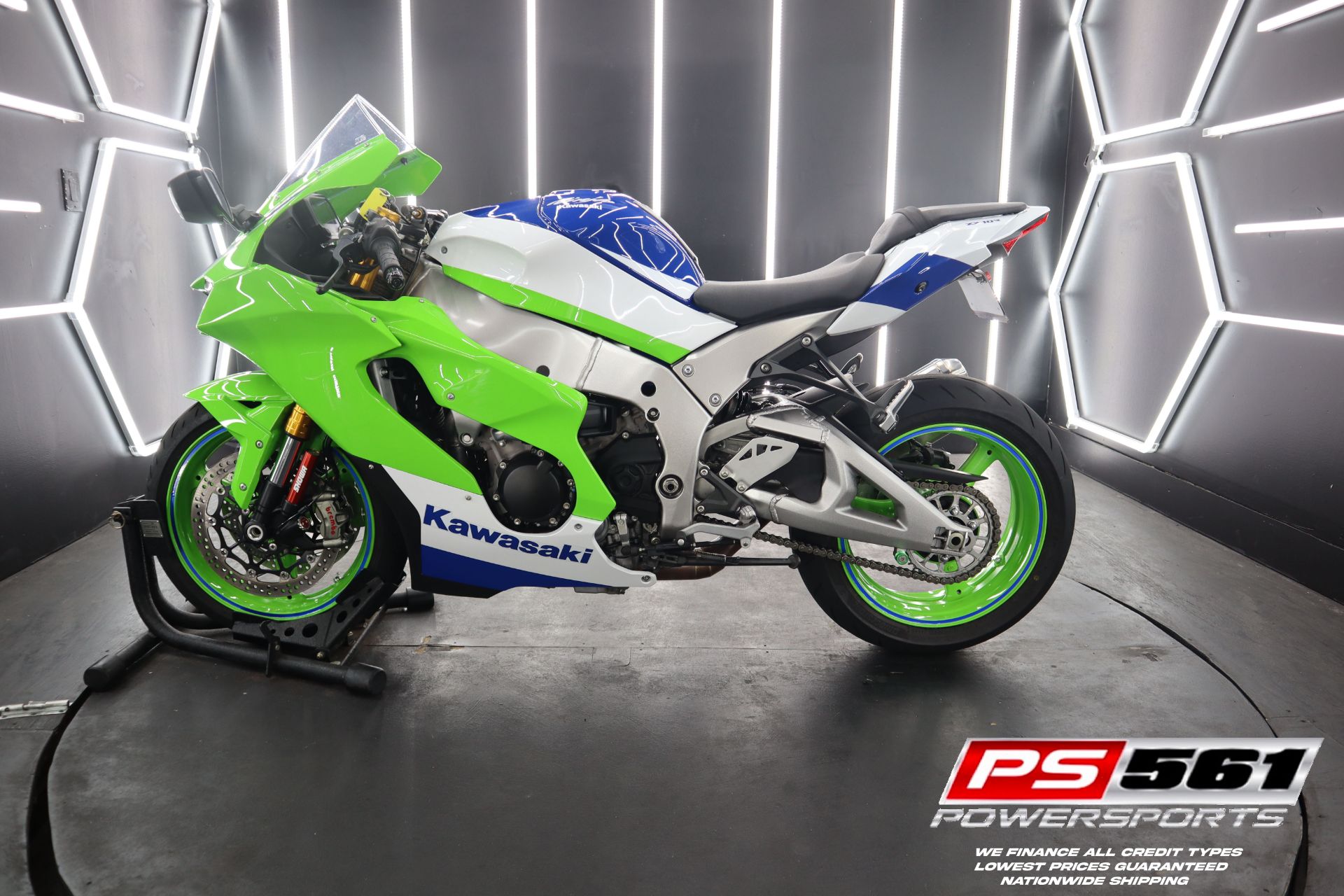 Used 2024 Kawasaki Ninja ZX-10R 40th Anniversary Edition ABS Lime