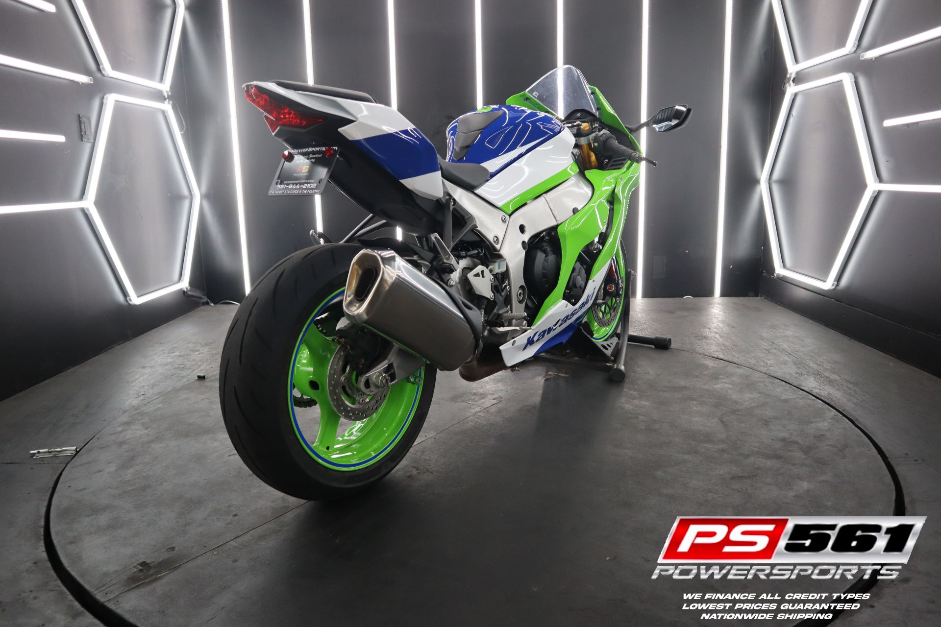 Used 2024 Kawasaki Ninja ZX-10R 40th Anniversary Edition ABS Lime