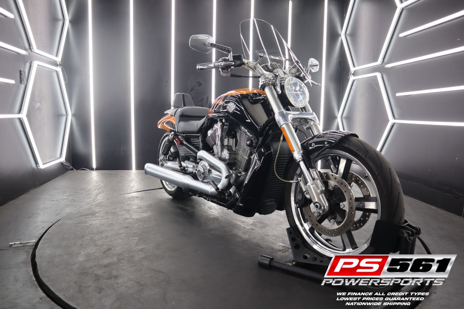 Used 2014 Harley-Davidson V-Rod Muscle® Amber Whiskey with Flames
