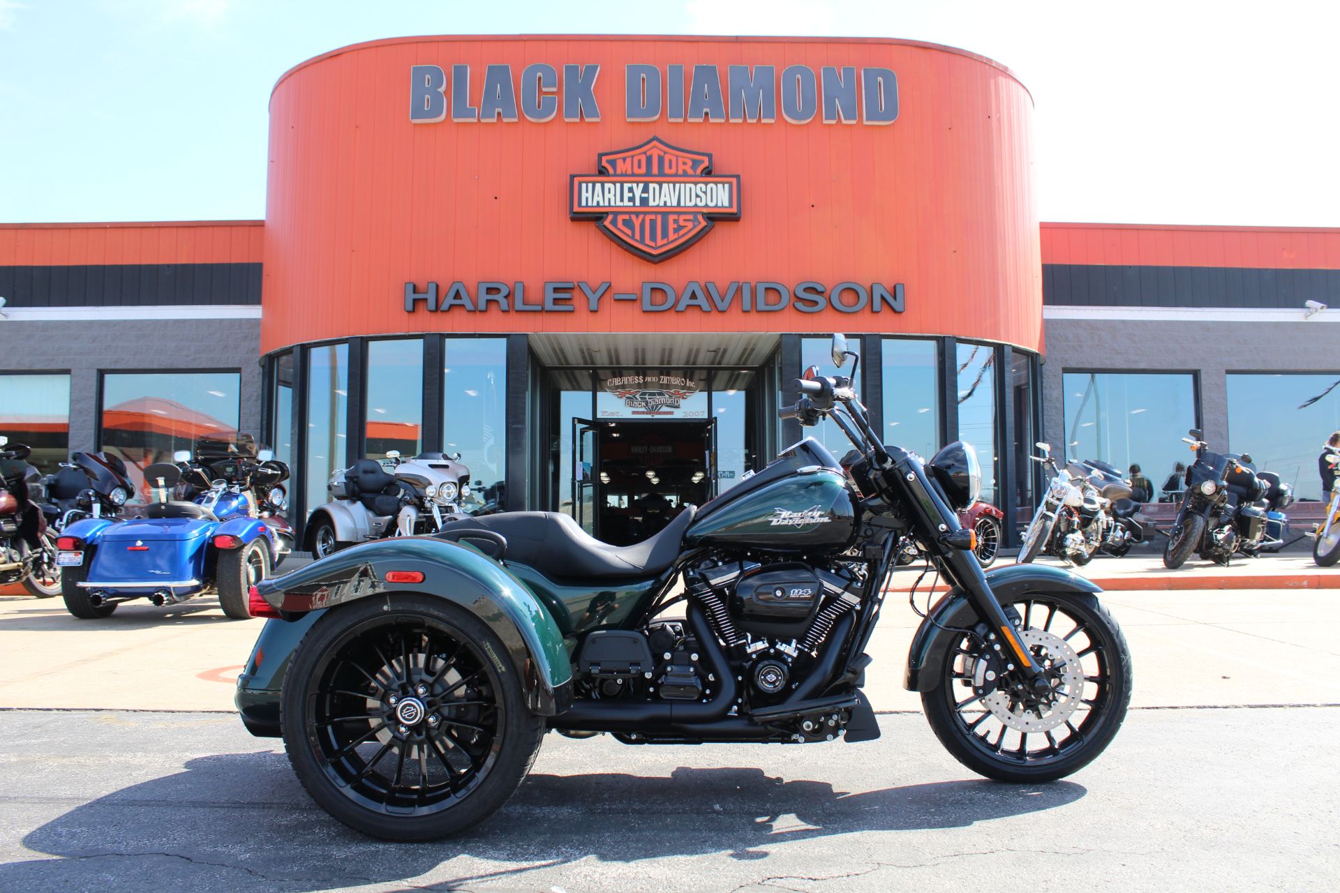 New 2024 Harley-Davidson Freewheeler® Alpine Green / Vivid Black