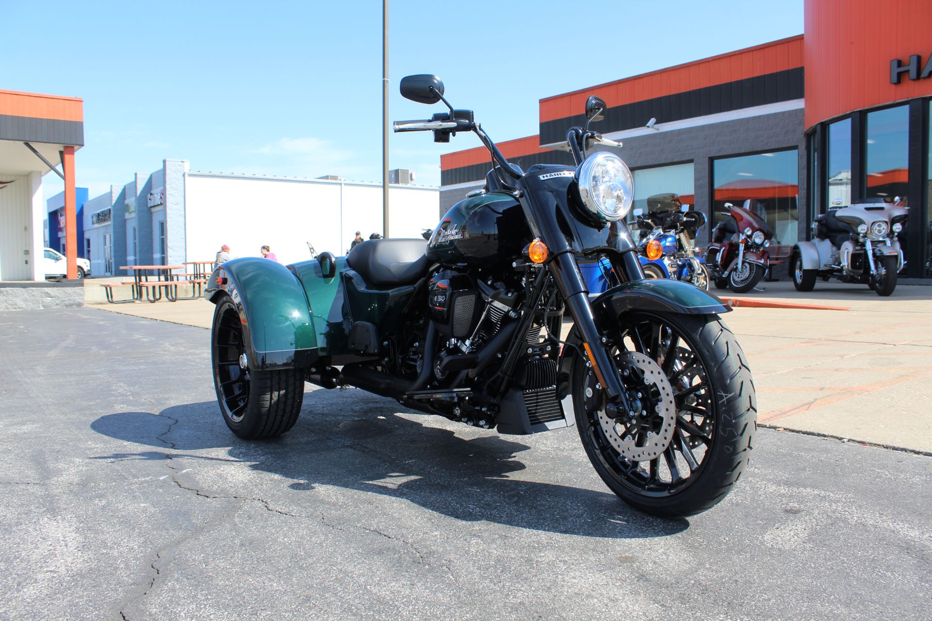 New 2024 Harley-Davidson Freewheeler® Alpine Green / Vivid Black