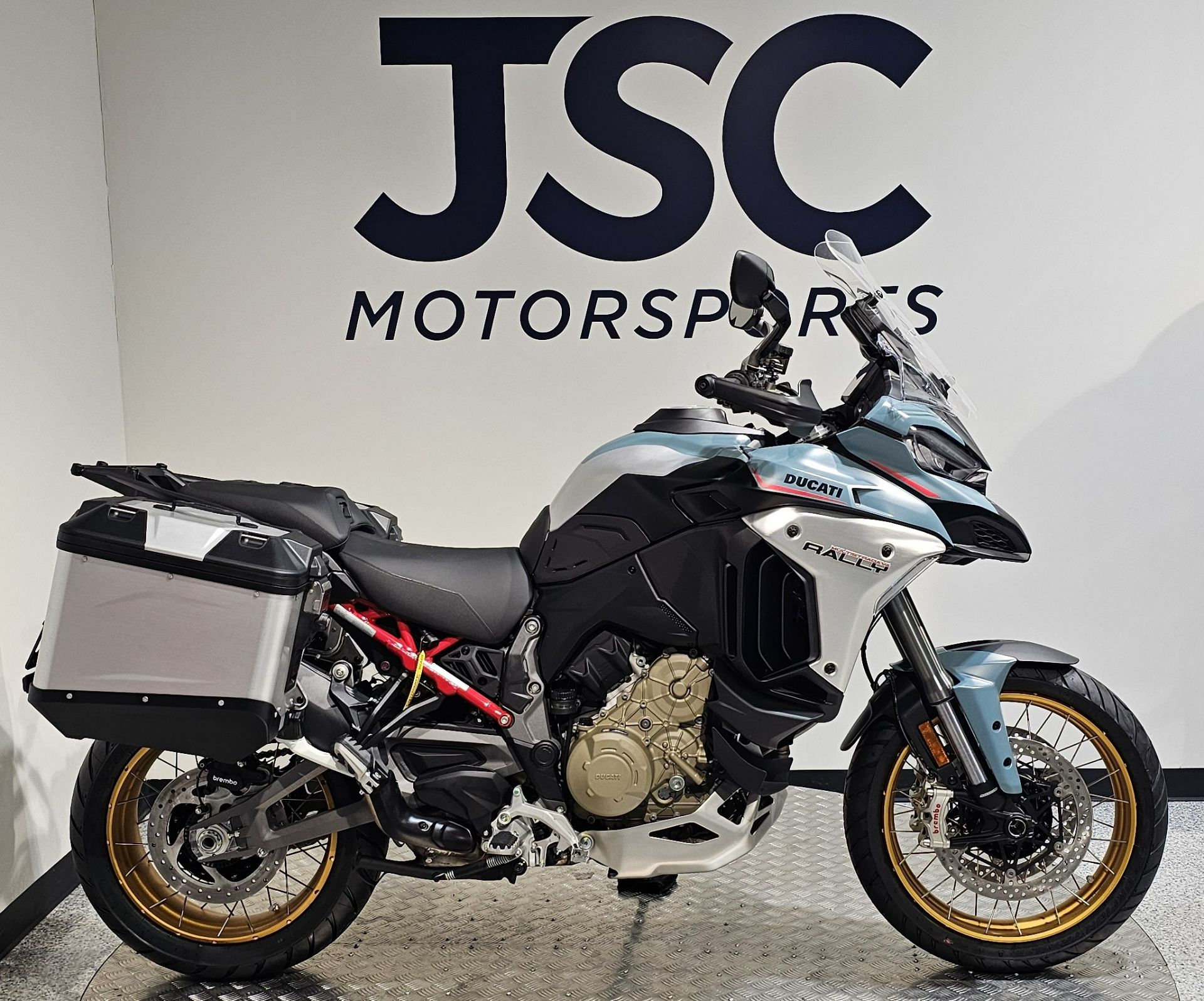 2026 Ducati Multistrada V4 Rally Adventure Travel & Radar