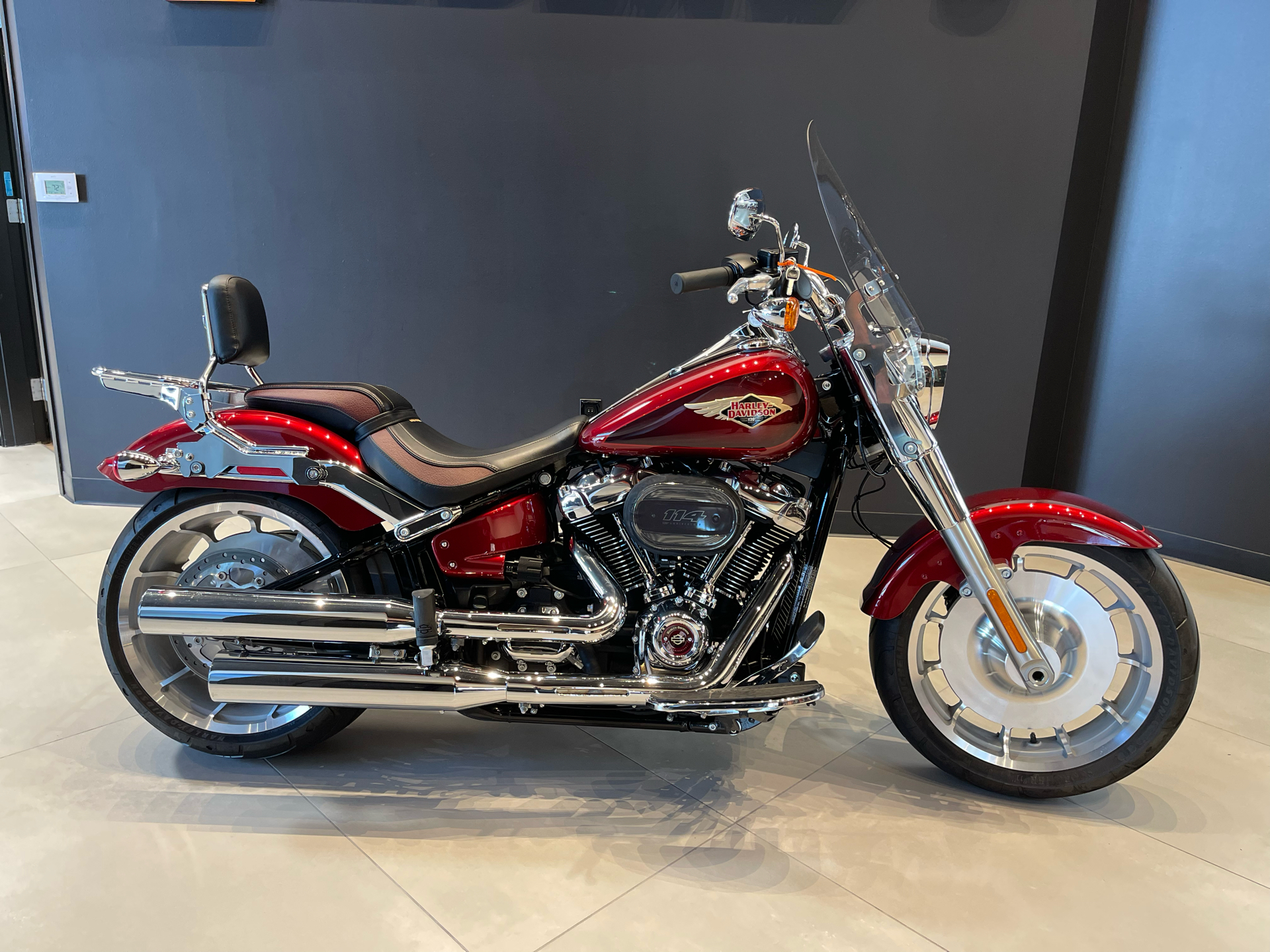 Used 2023 Harley-Davidson Fat Boy® Anniversary Heirloom Red Fade