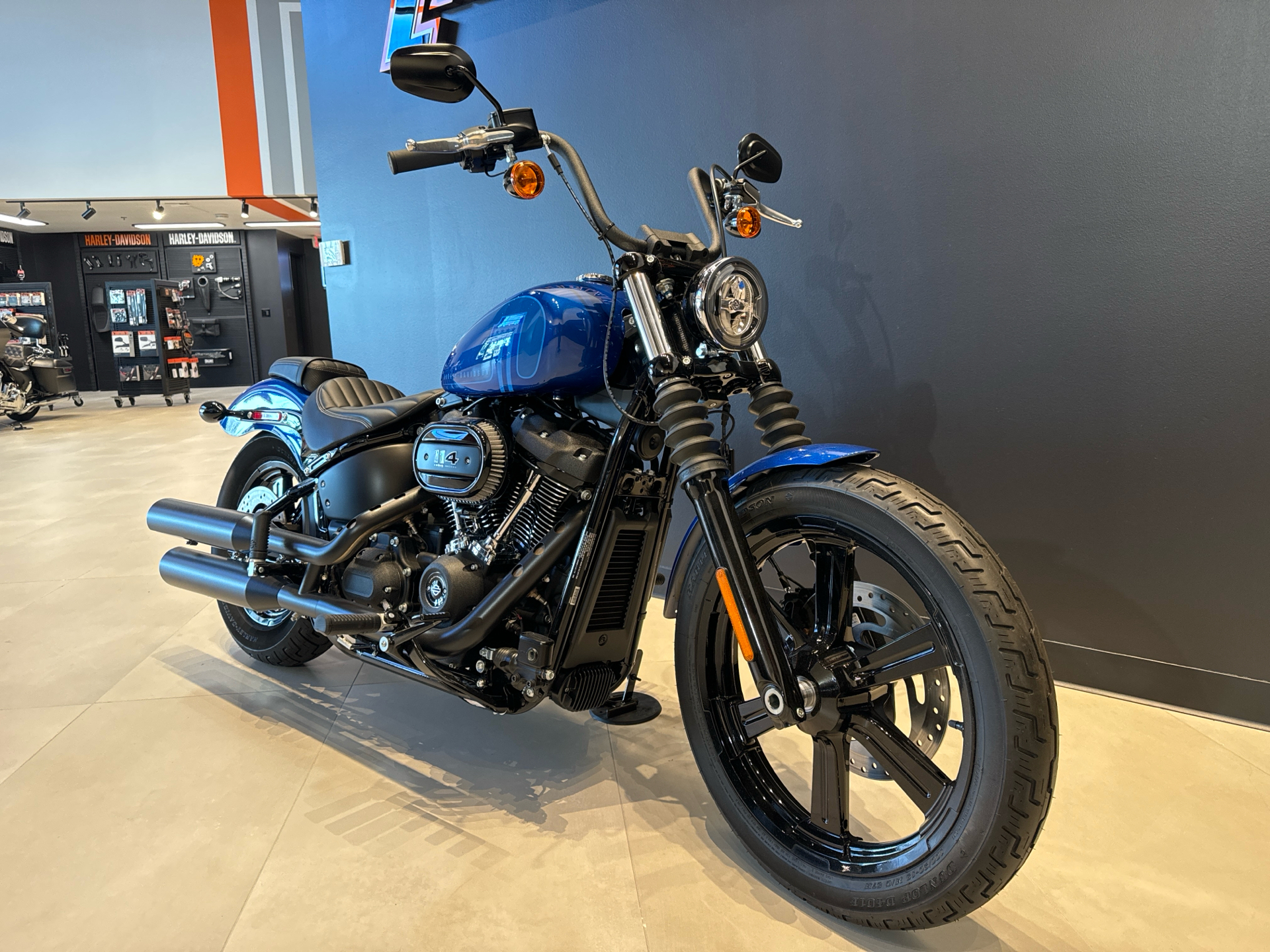 New 2024 Harley-Davidson Street Bob® 114 Blue Burst