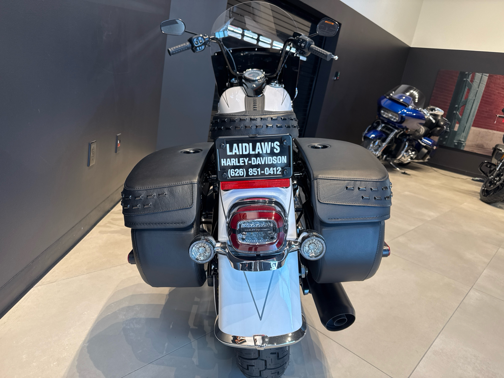 仁HARLEY ANGEL 本革ベスト 5XL ホワイト New 2025 Harley-Davidson Heritage Classic White Onyx Pearl