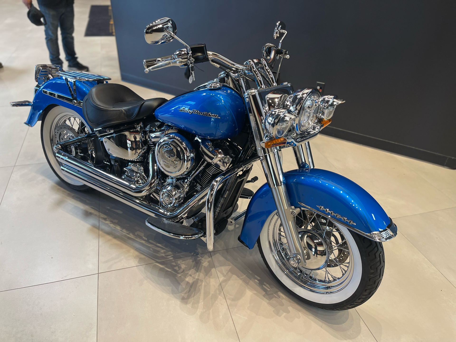 ほ*に様 Harley Davidson blue flame LS 00s t ほ*に様 Harley Davidson blue flame LS 00s t VTG Harley