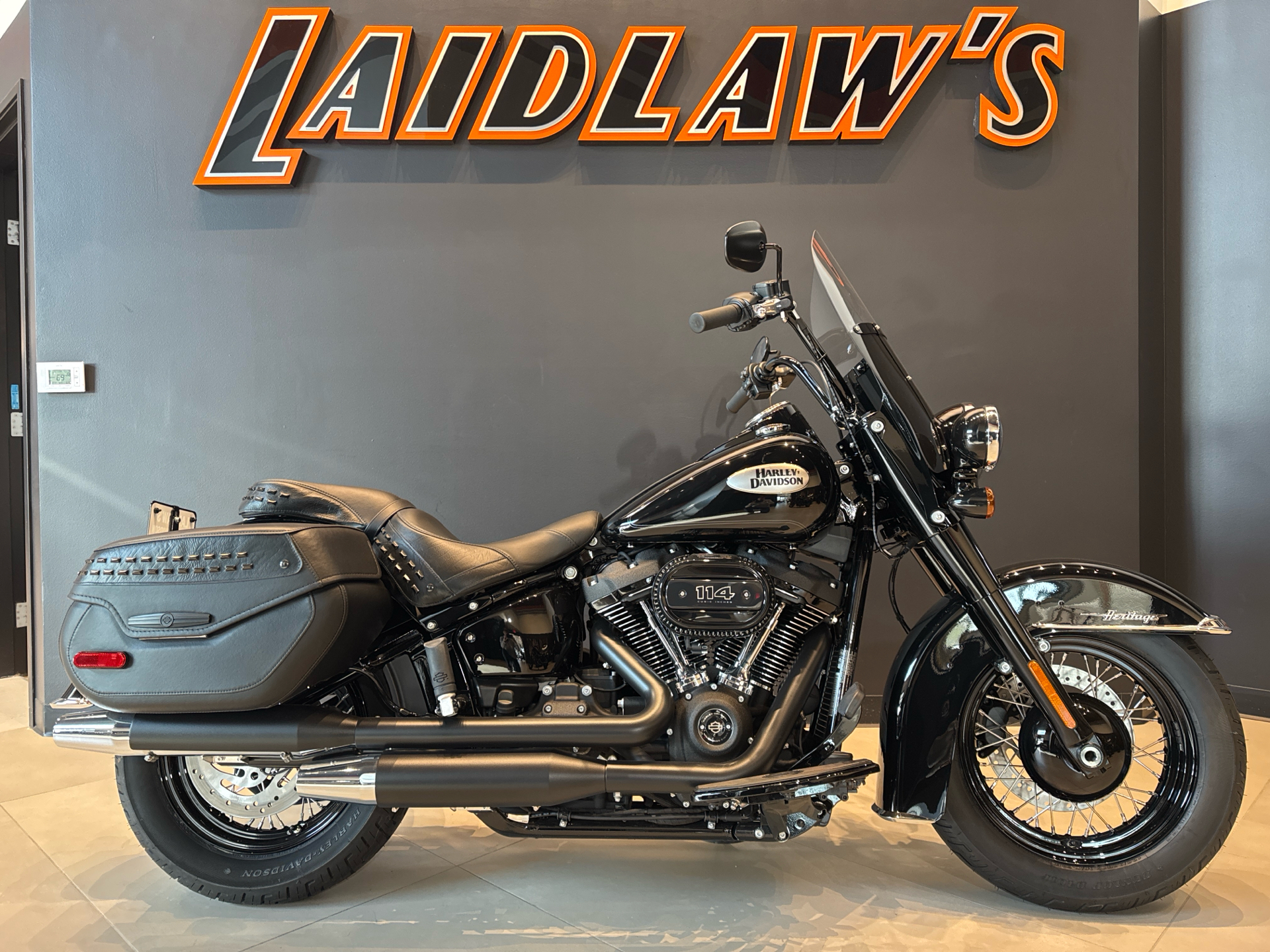 New 2024 Harley-Davidson Heritage Classic 114 Vivid Black (Black
