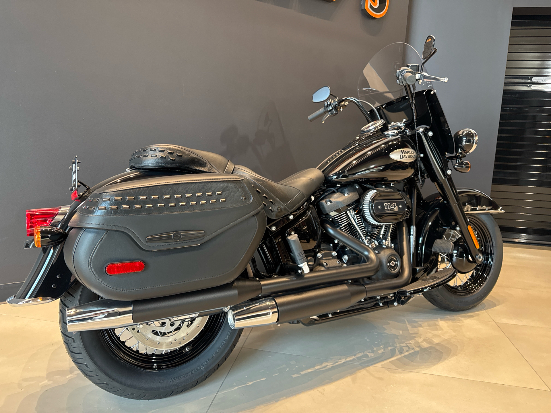 New 2024 Harley-Davidson Heritage Classic 114 Vivid Black (Black