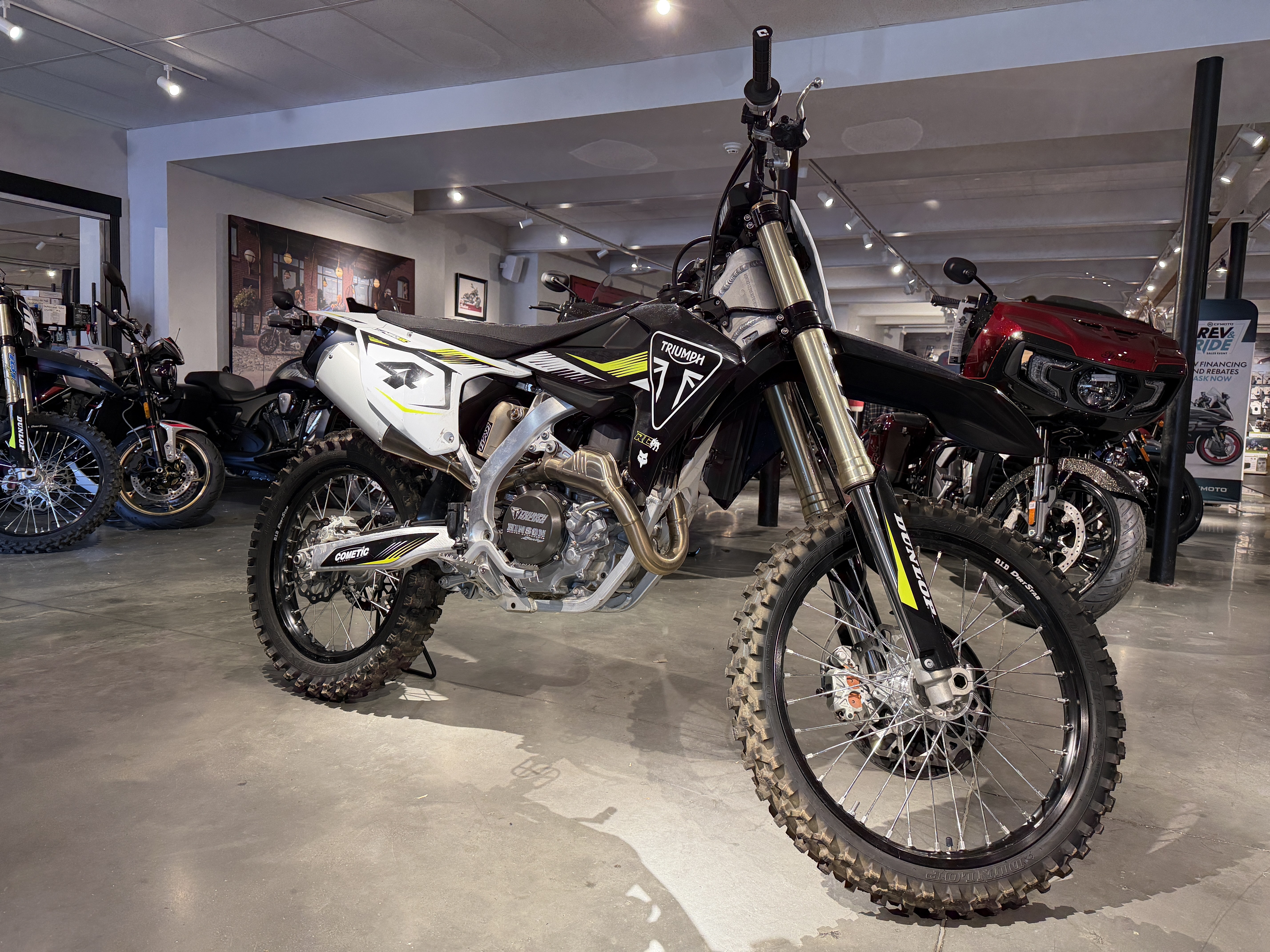2025 Triumph TF 450-RC Edition