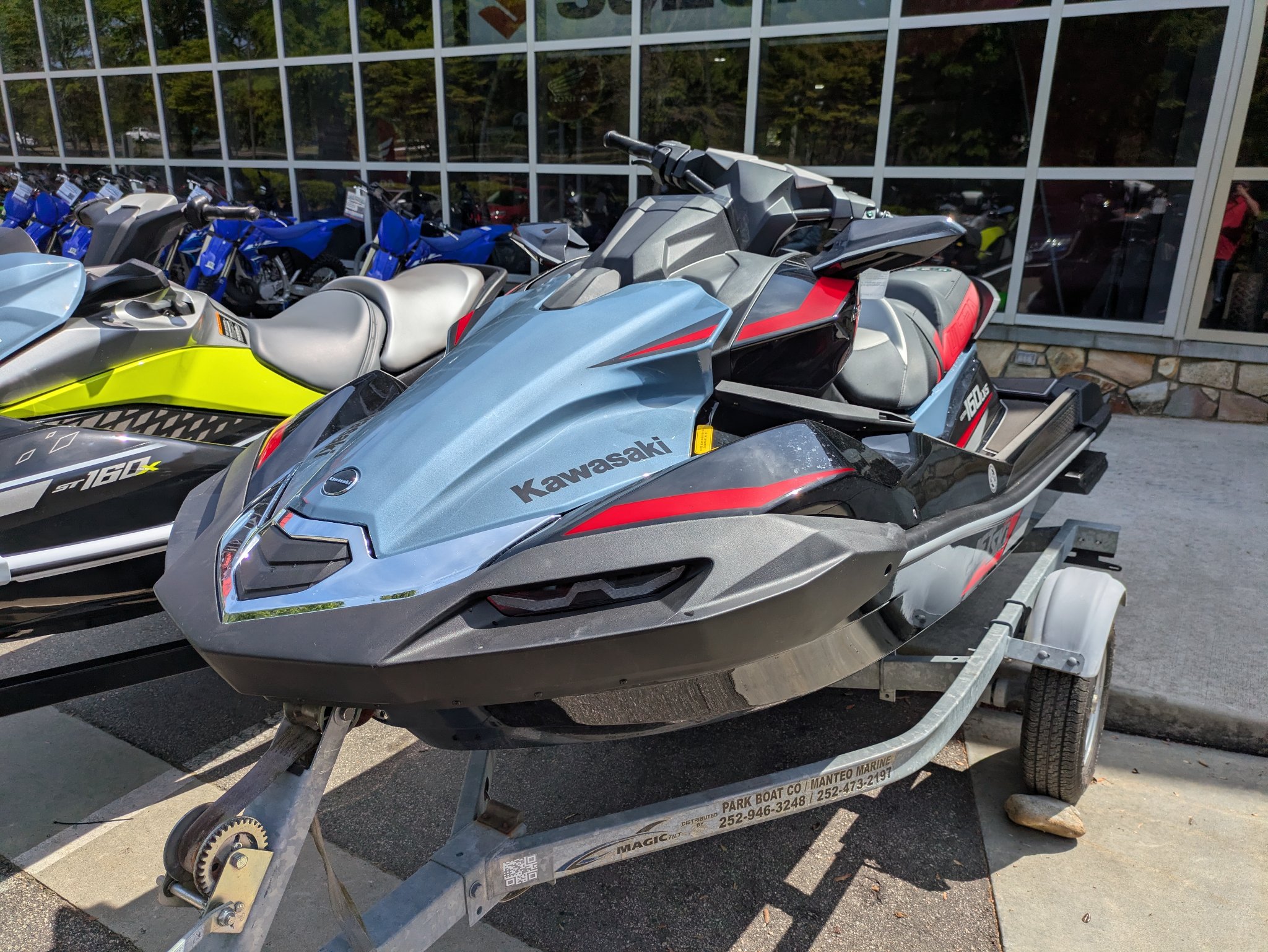 New 2026 Kawasaki Jet Ski® Ultra® 160LX-S, Wake Forest NC | Specs