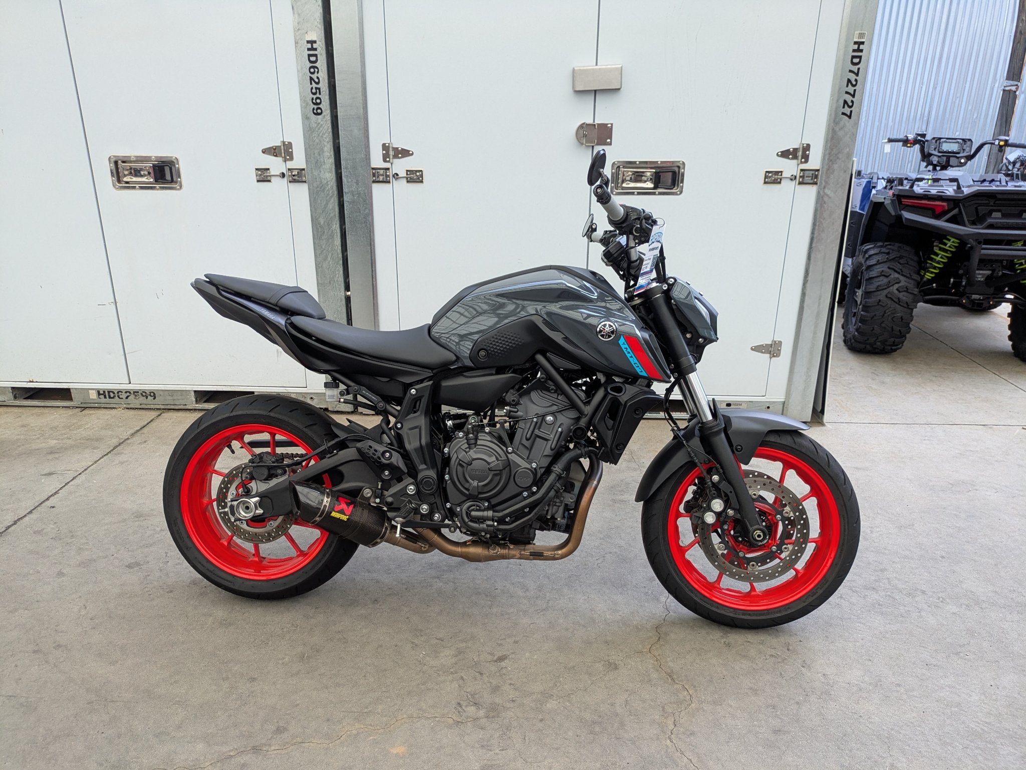 2021 Yamaha MT-07 Slide
