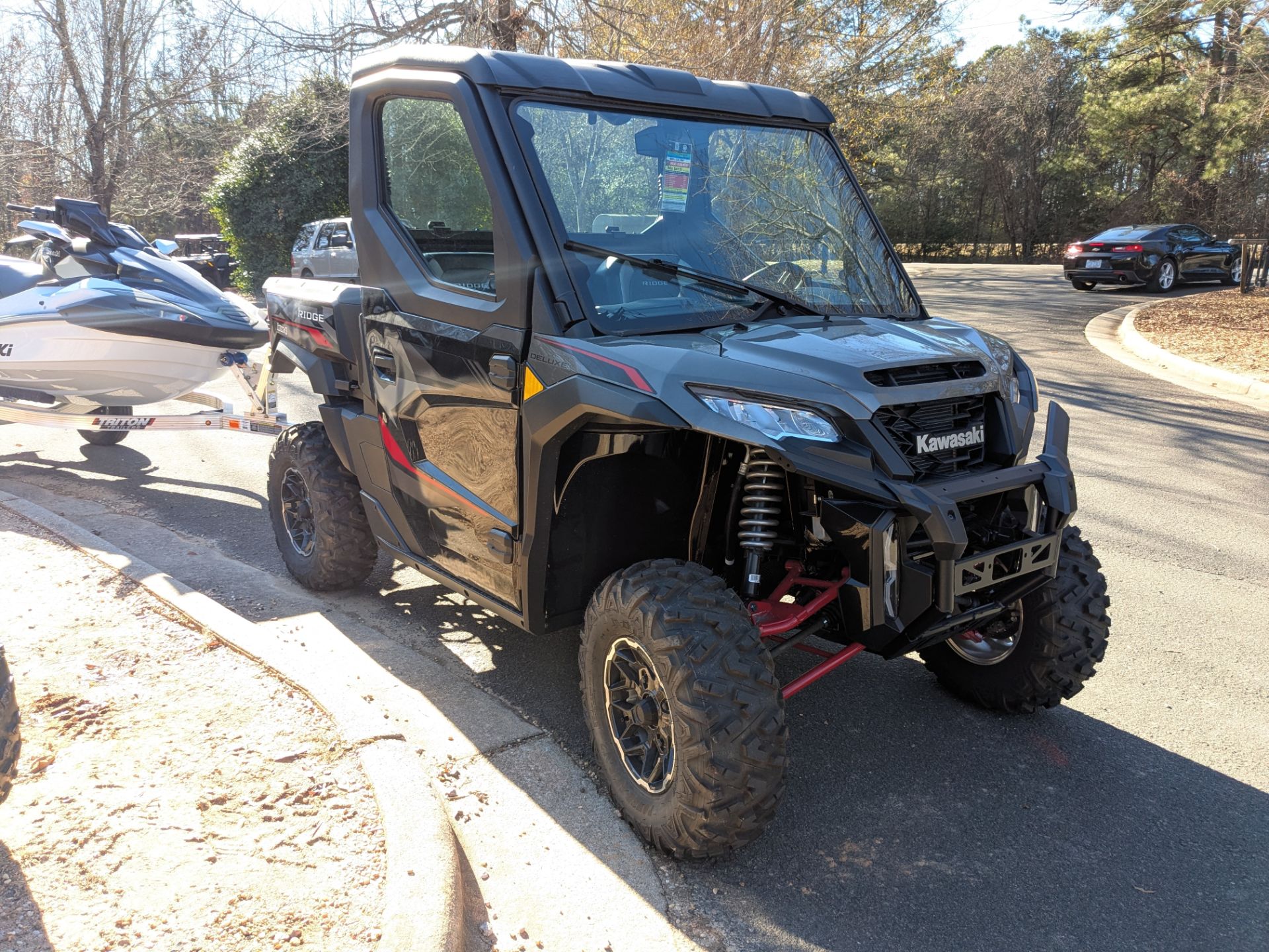 New 2025 Kawasaki RIDGE XR Deluxe HVAC, Wake Forest NC | Specs