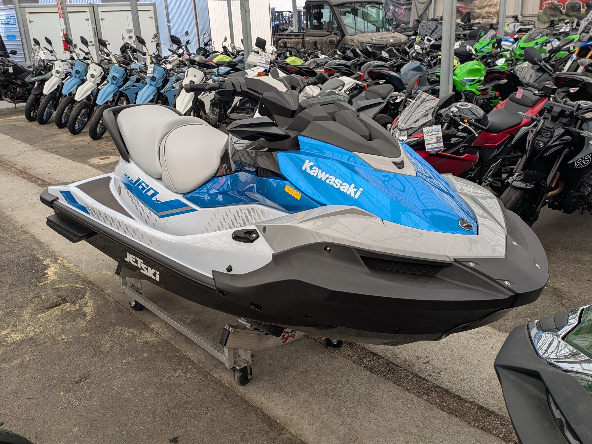KLL/027C DT typeⅠ ホワイト カーペンター G529 New 2026 Kawasaki Jet Ski® STX® 160X, Wake Forest NC | Specs