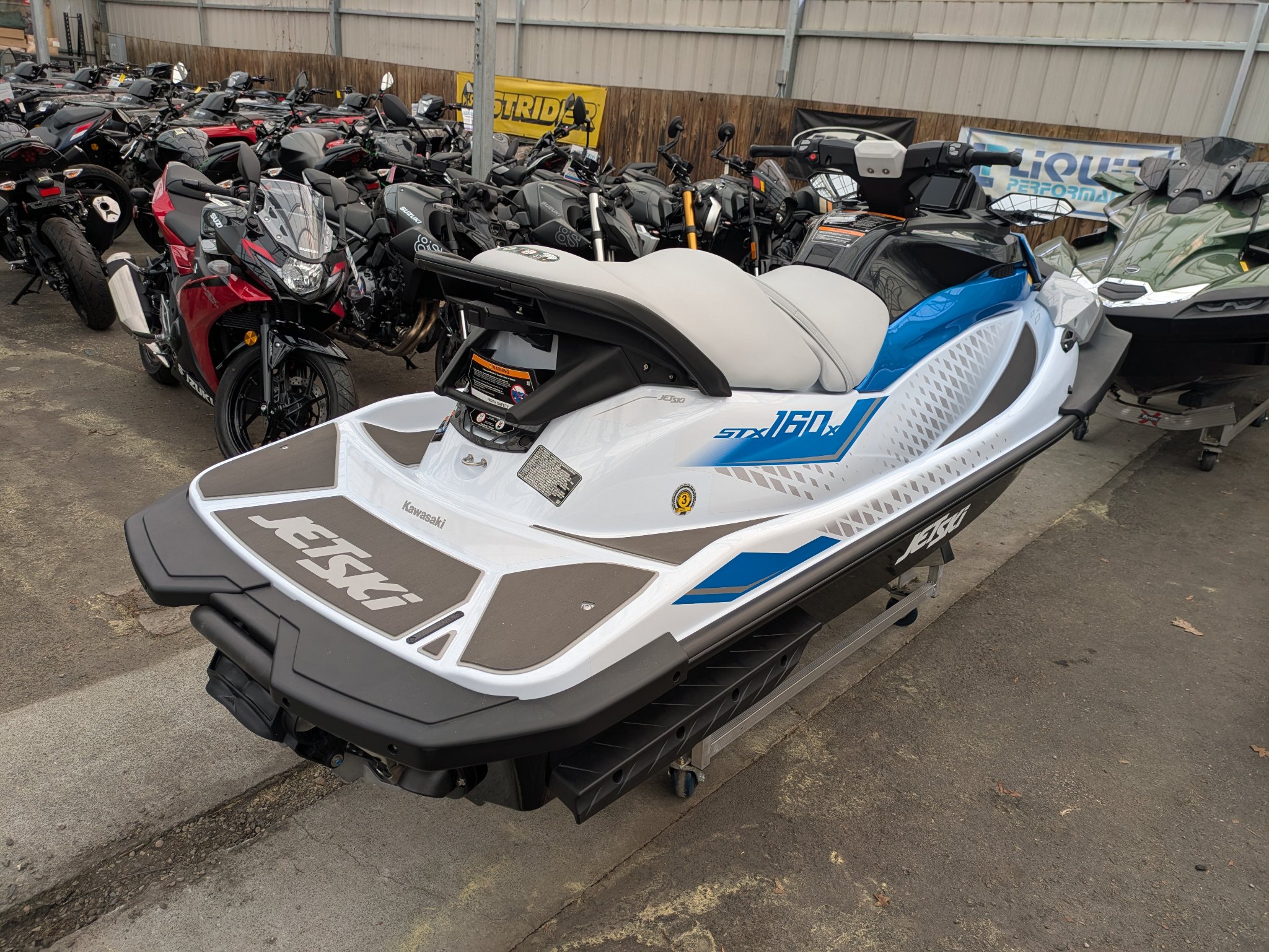 New 2026 Kawasaki Jet Ski® STX® 160X, Wake Forest NC | Specs