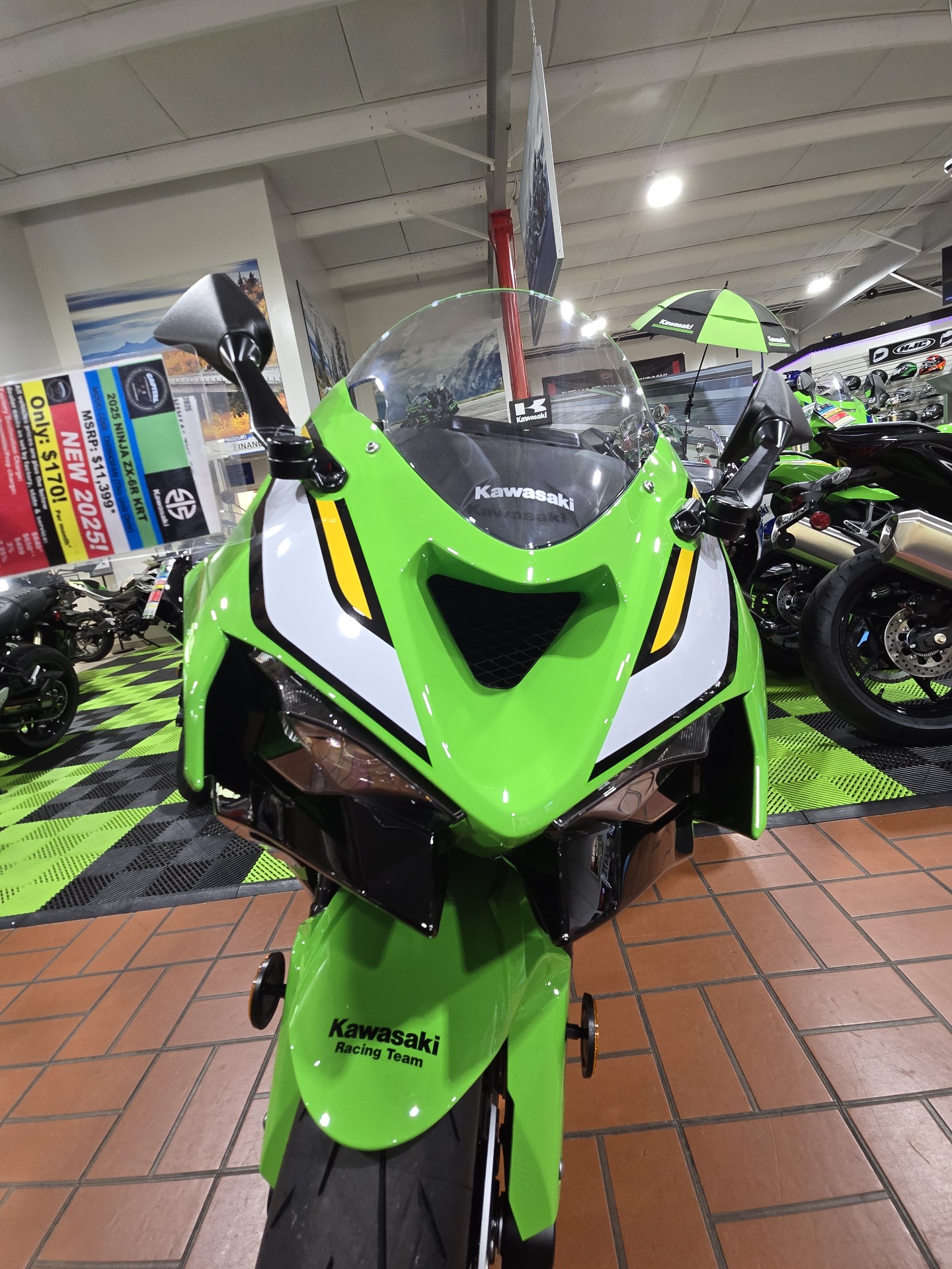 New 2025 Kawasaki Ninja ZX-6R KRT Edition, Wake Forest NC