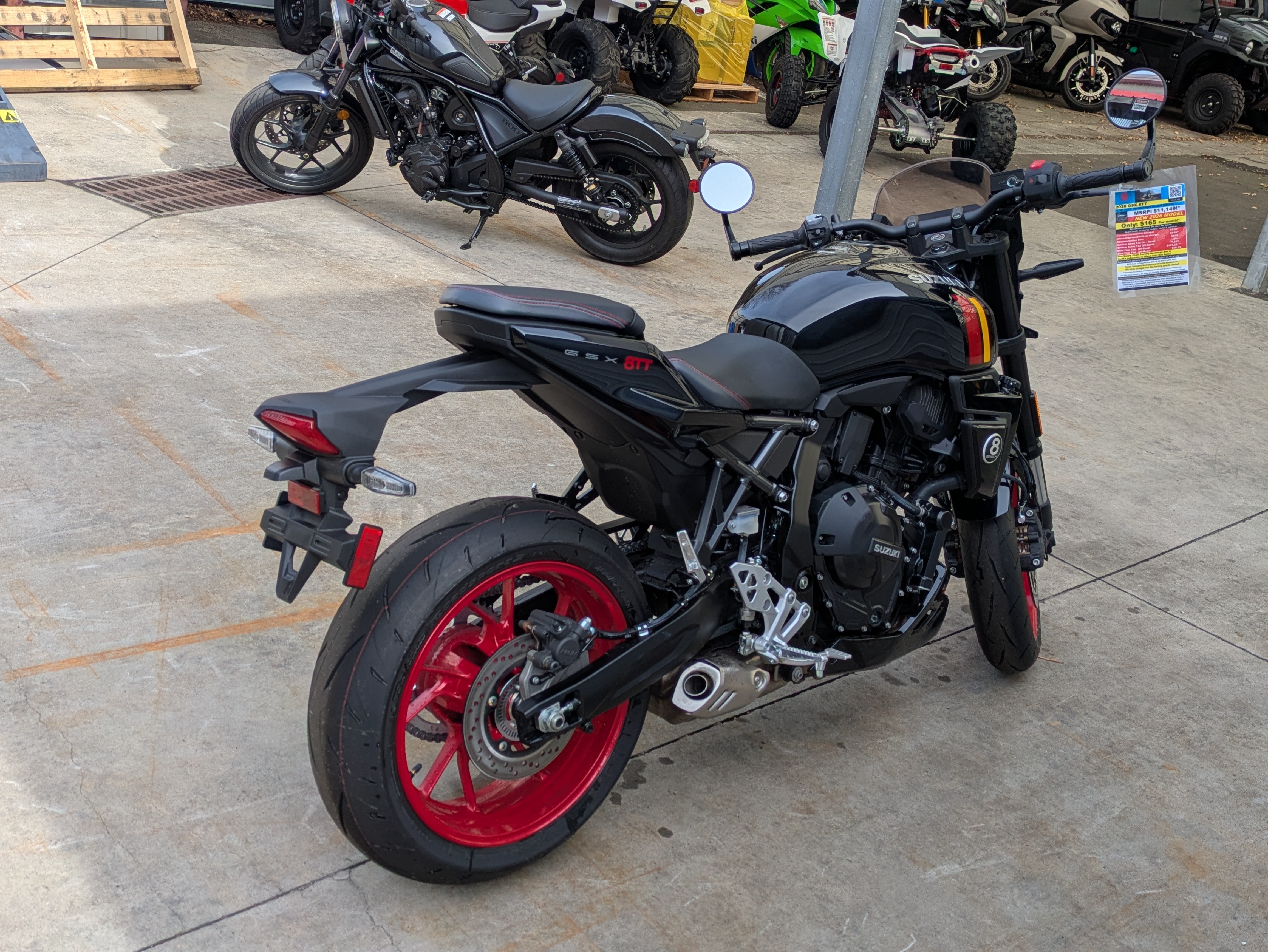 New 2026 Suzuki GSX-8TT, Wake Forest NC | Specs, Price, Photos