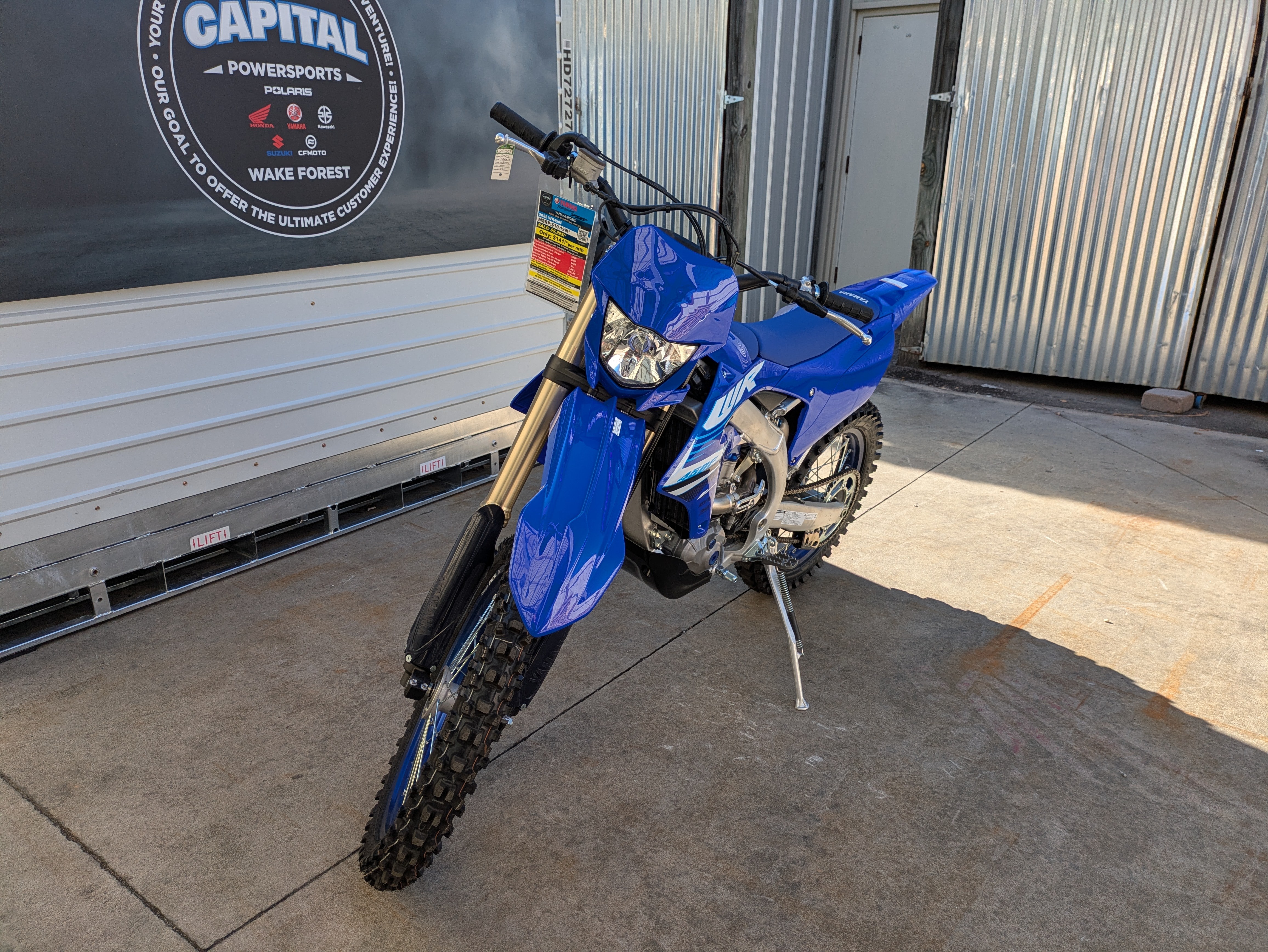 New 2025 Yamaha WR450F, Wake Forest NC | Specs, Price, Photos