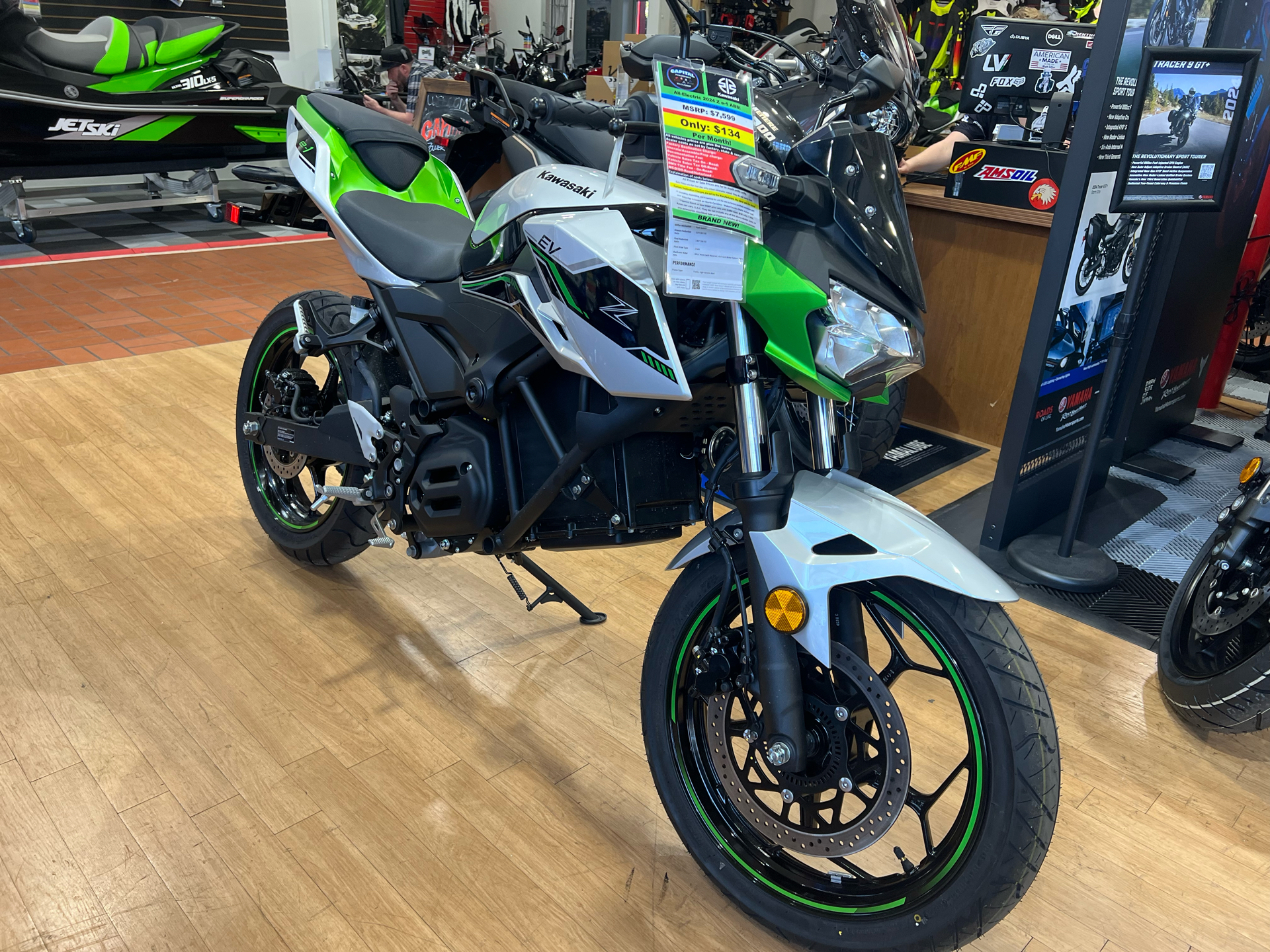 New 2024 Kawasaki Z e-1 ABS, Wake Forest NC | Specs, Price