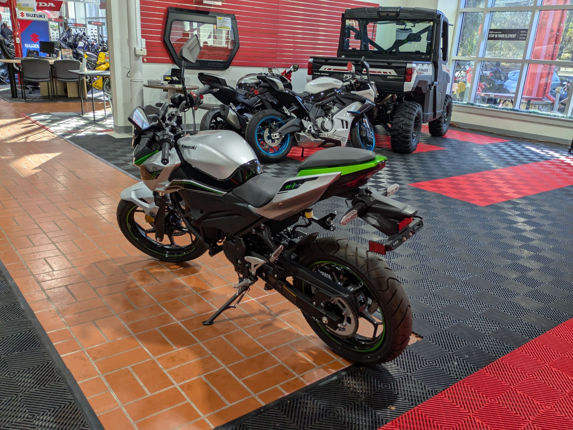 New 2024 Kawasaki Z e-1 ABS, Wake Forest NC | Specs, Price, Photos