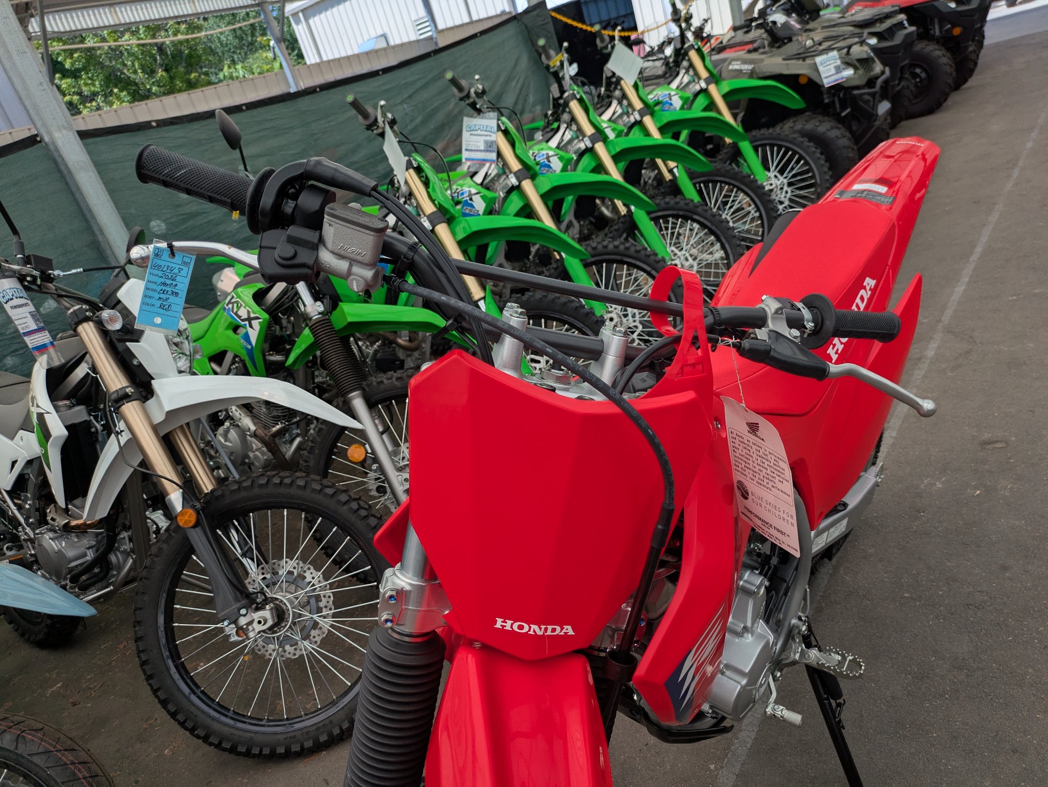 2026 Honda CRF300F 9