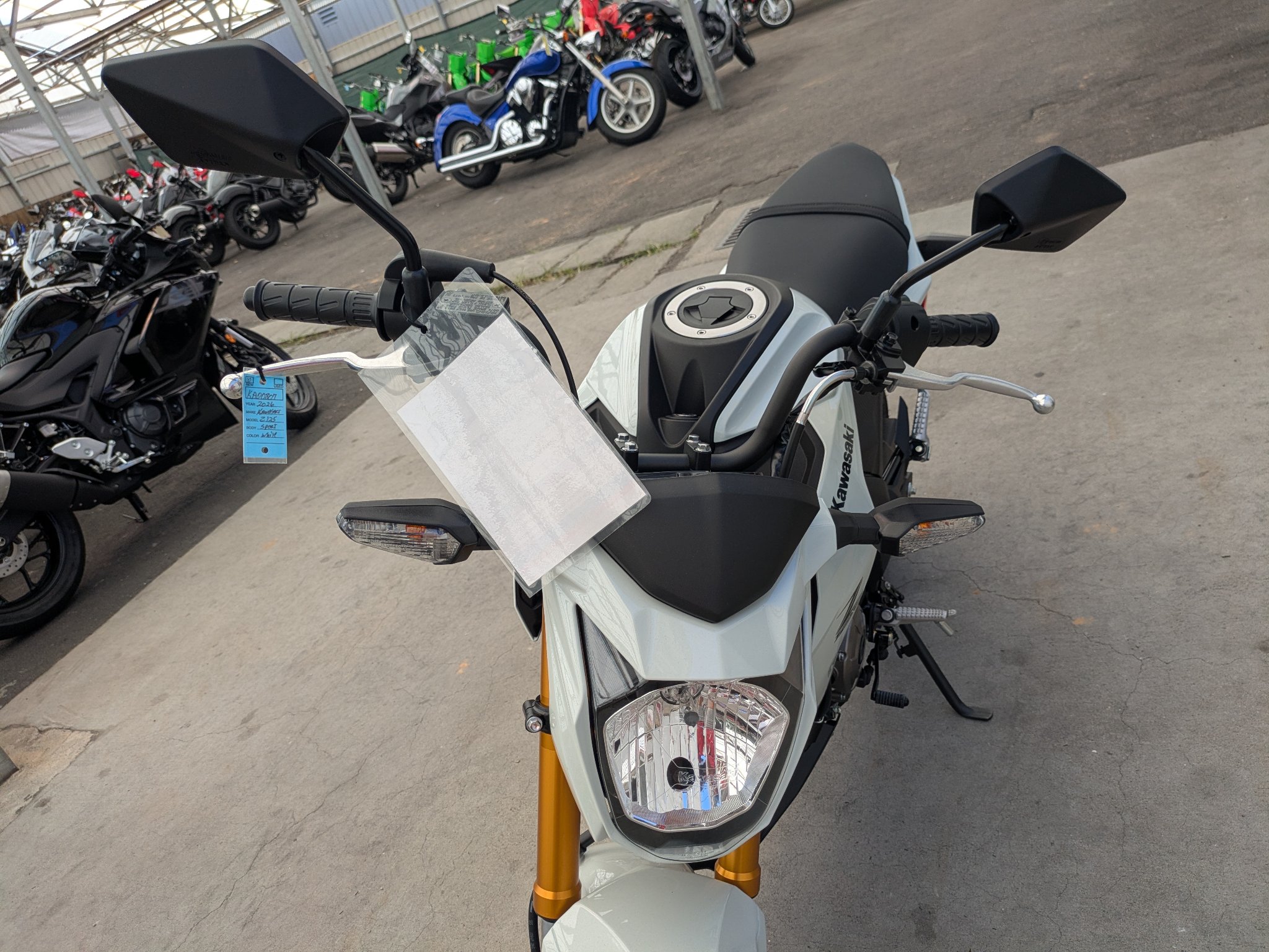 2026 Kawasaki Z125 Pro 9