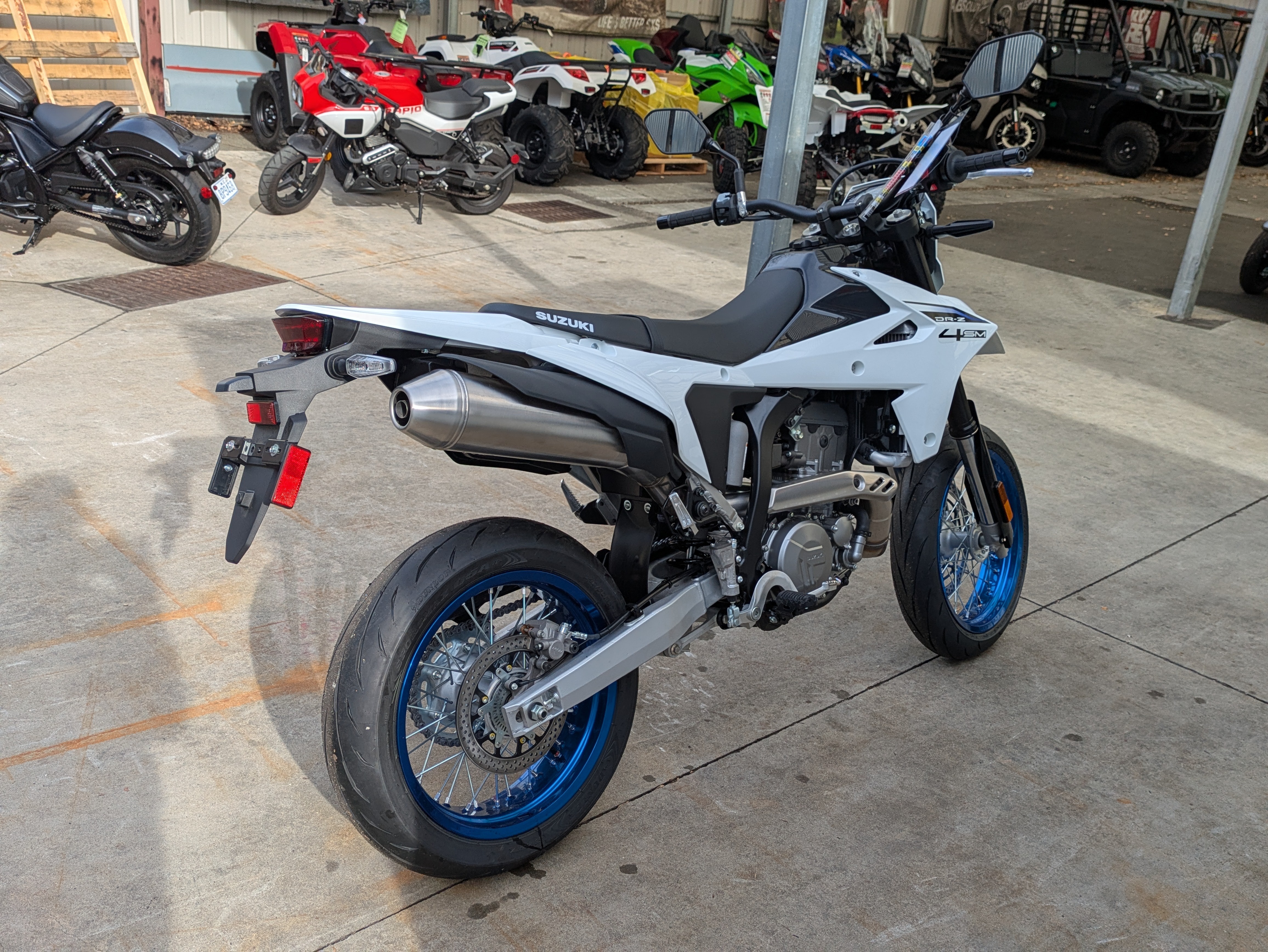 New 2025 Suzuki DR-Z4SM, Wake Forest NC | Specs, Price, Photos