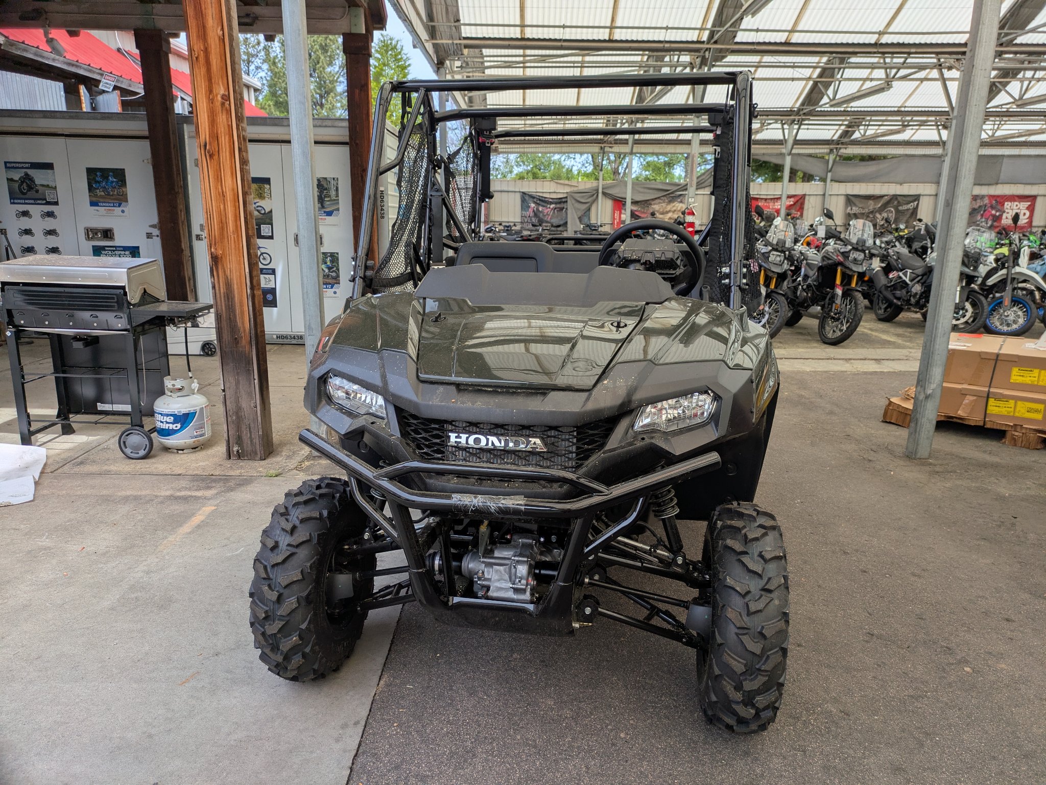 2026 Honda Pioneer 700-4 Deluxe 8