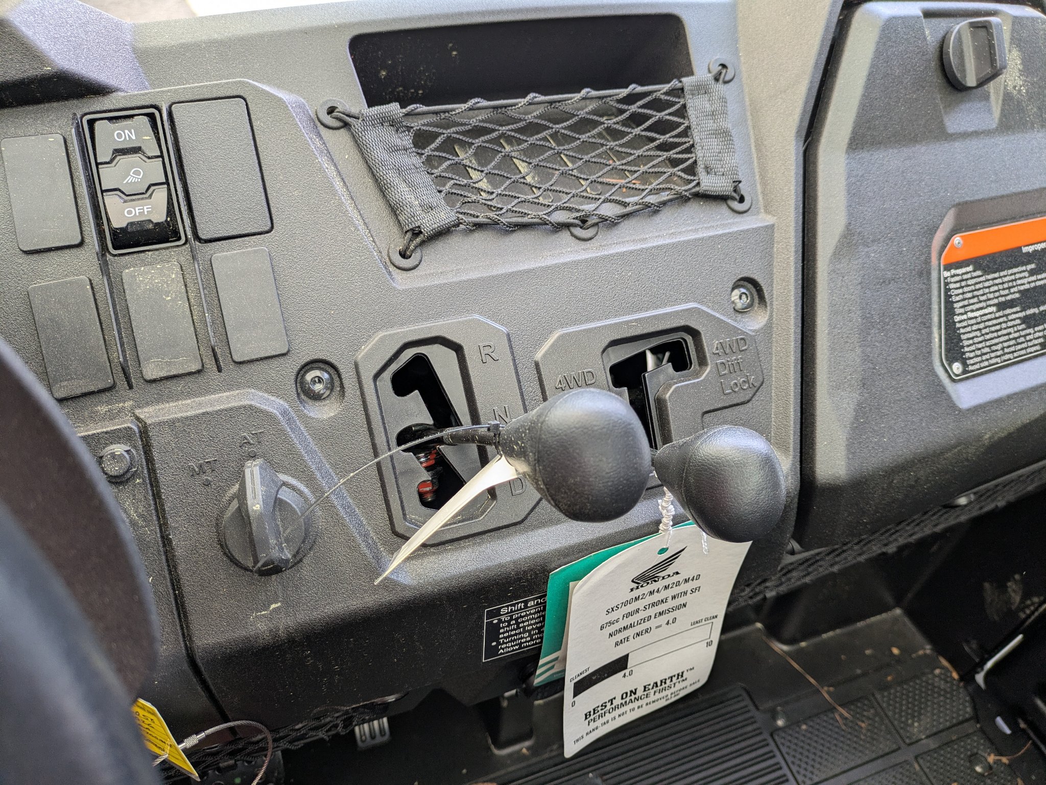 2026 Honda Pioneer 700-4 Deluxe 12