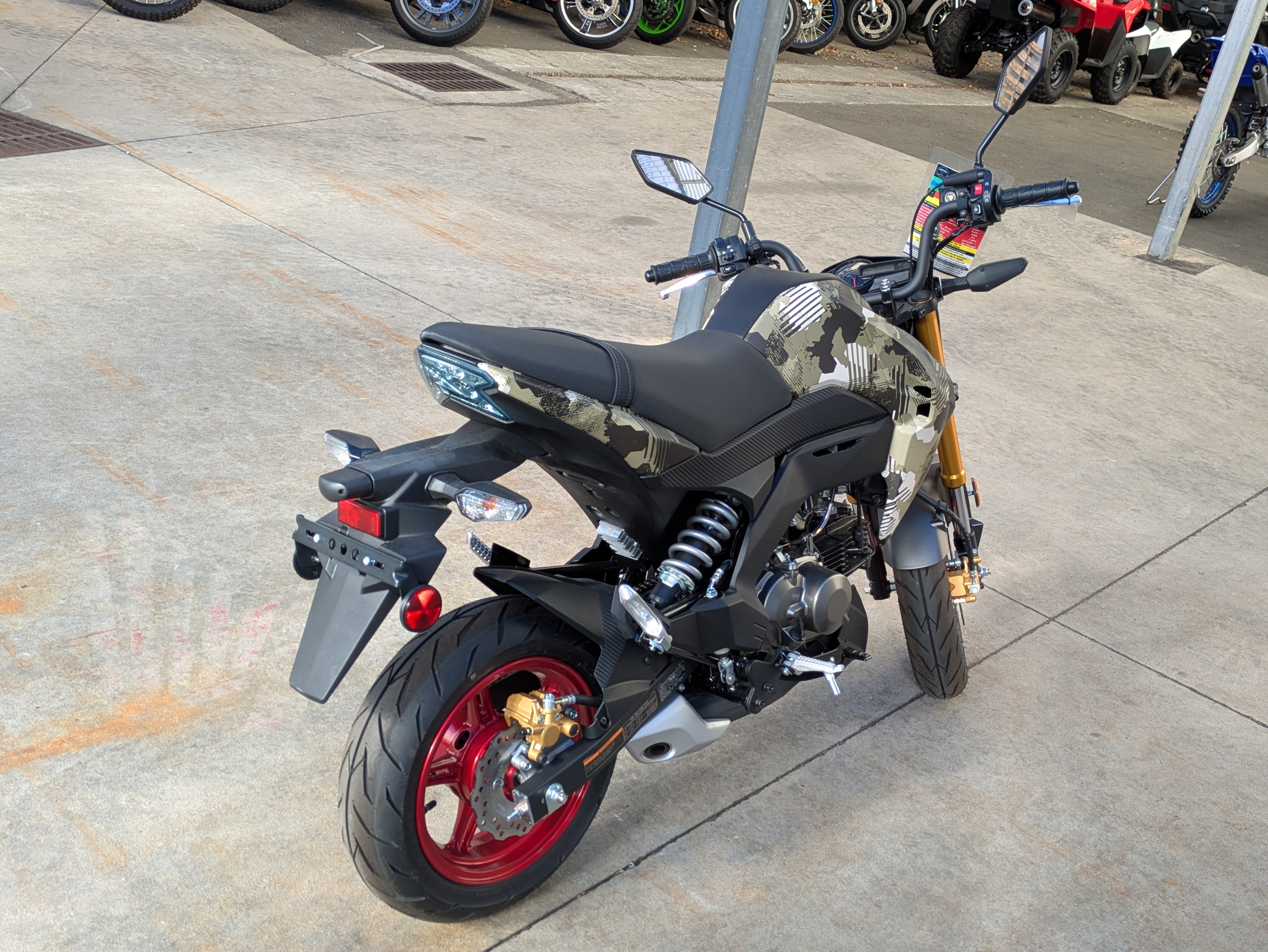 New 2025 Kawasaki Z125 Pro, Wake Forest NC | Specs, Price, Photos