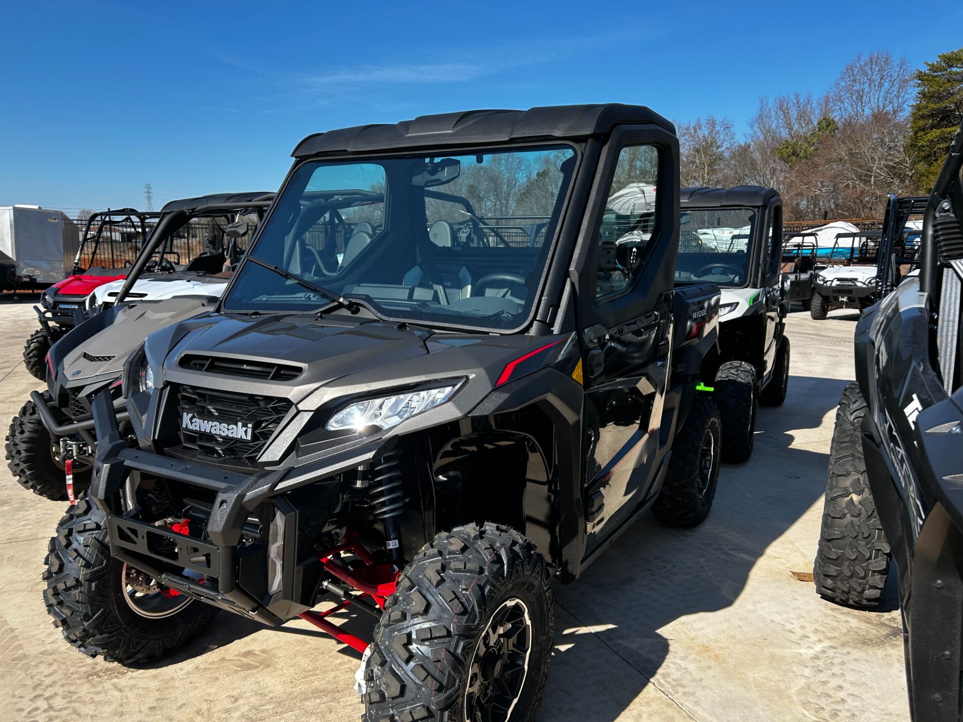 希少 黒入荷！ HVAC Deluxe XR RIDGE Kawasaki 2025 New Utility in Vehicles バッグ