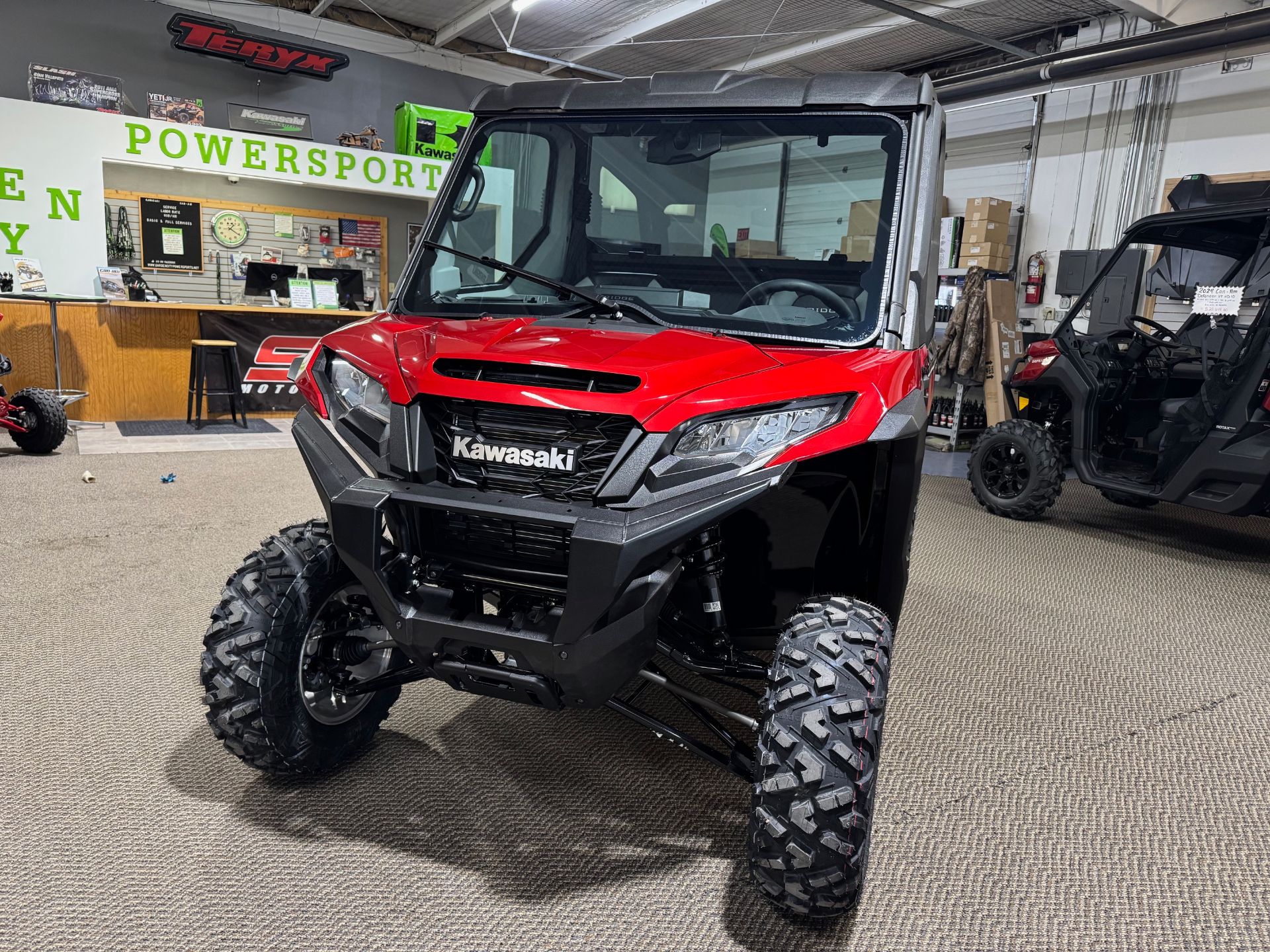 CCKWI New 2025 Kawasaki RIDGE XR Deluxe HVAC | Utility Vehicles in